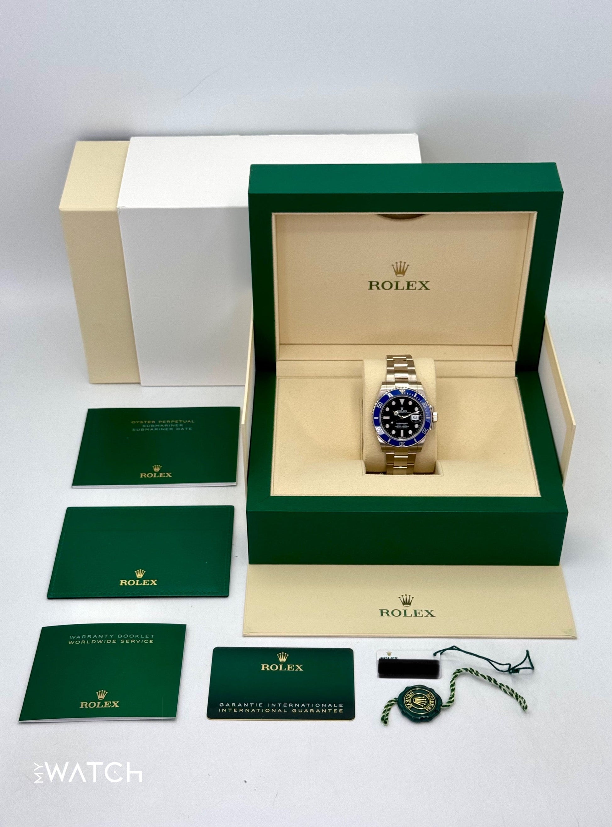 2024 Rolex Submariner “Cookie Monster â€?41mm 126619LB White Gold Black Dial - MyWatchLLC