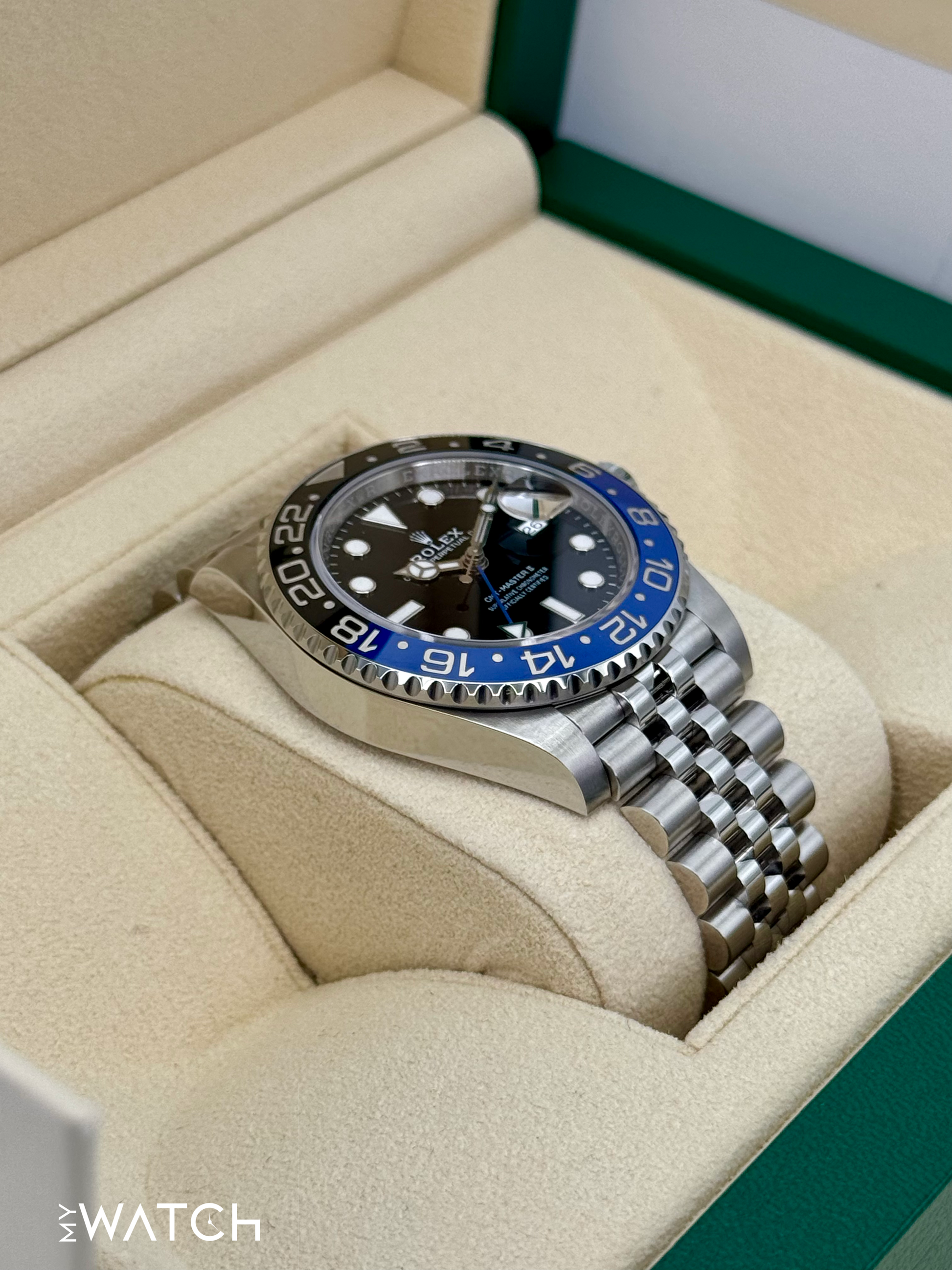 2023 Rolex GMT-Master II "Batgirl" 40mm 126710BLNR Jubilee - MyWatchLLC