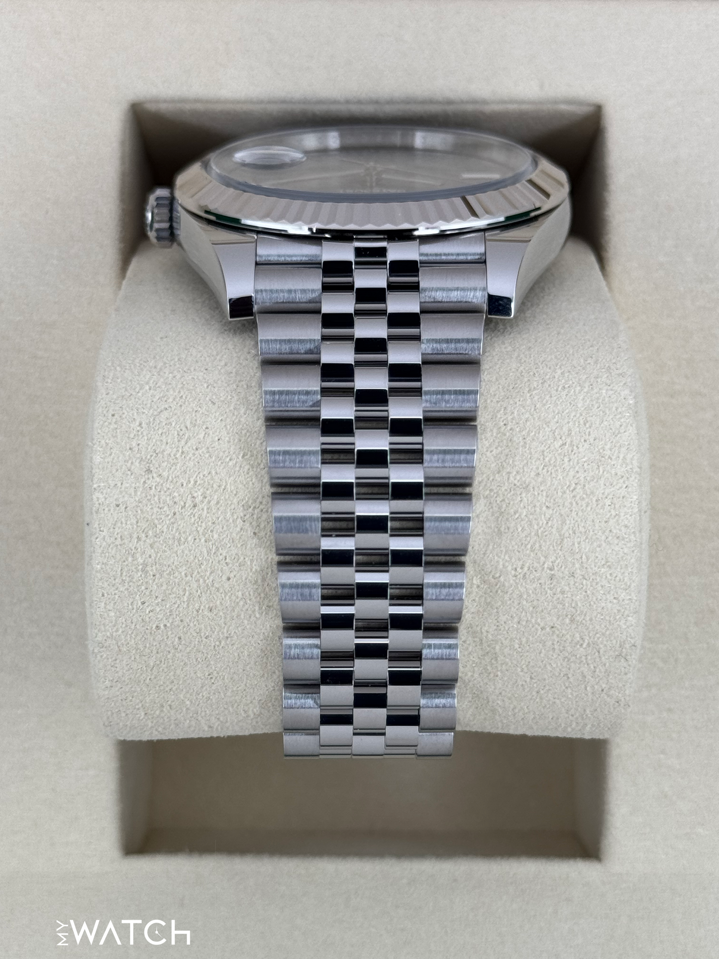 NEW 2025 Rolex Datejust 41mm 126334 Jubilee Wimbledon Dial - MyWatchLLC