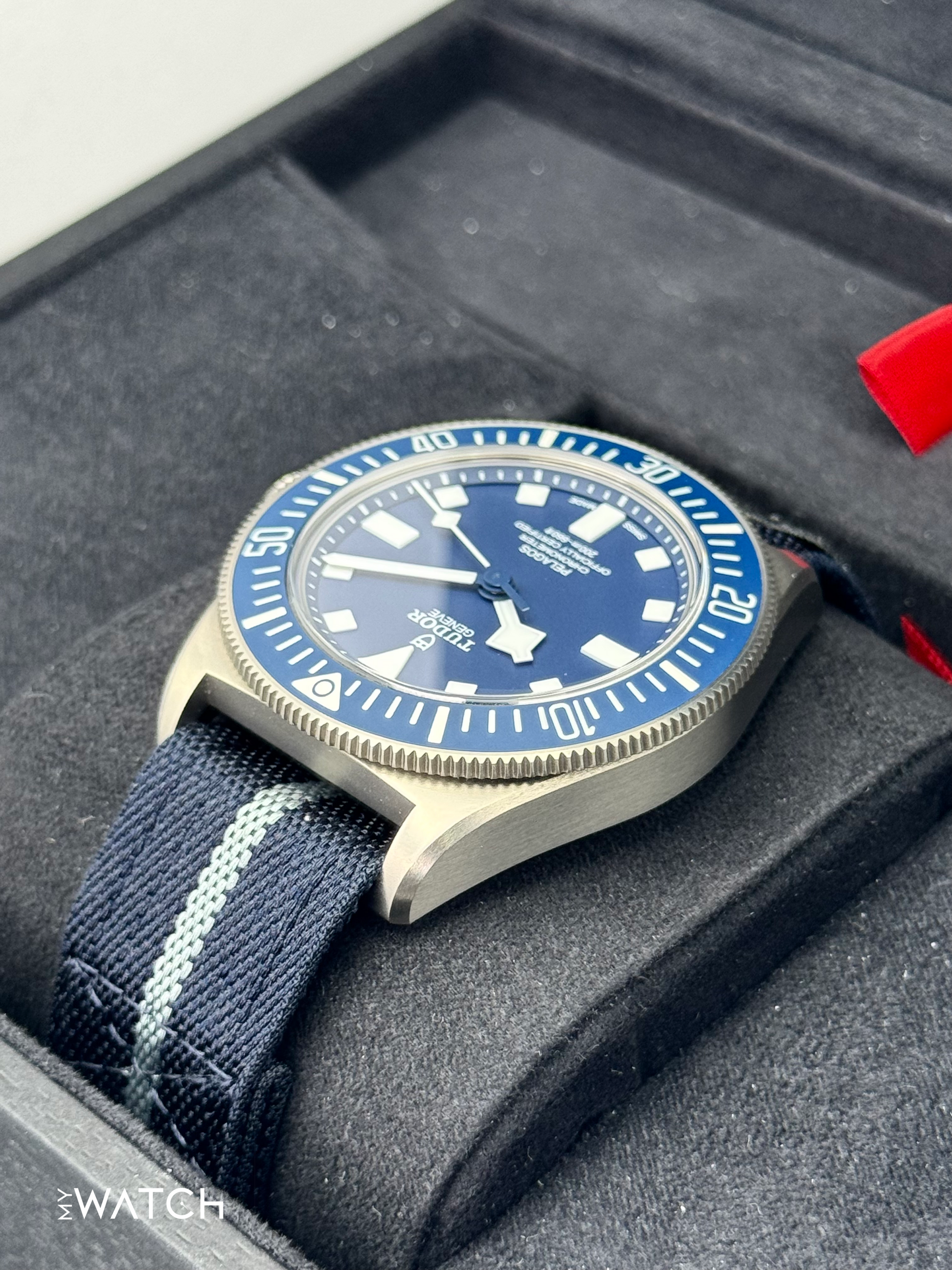 2022 Tudor Pelagos 42mm 25707B/22 Titanium Blue Dial - MyWatchLLC