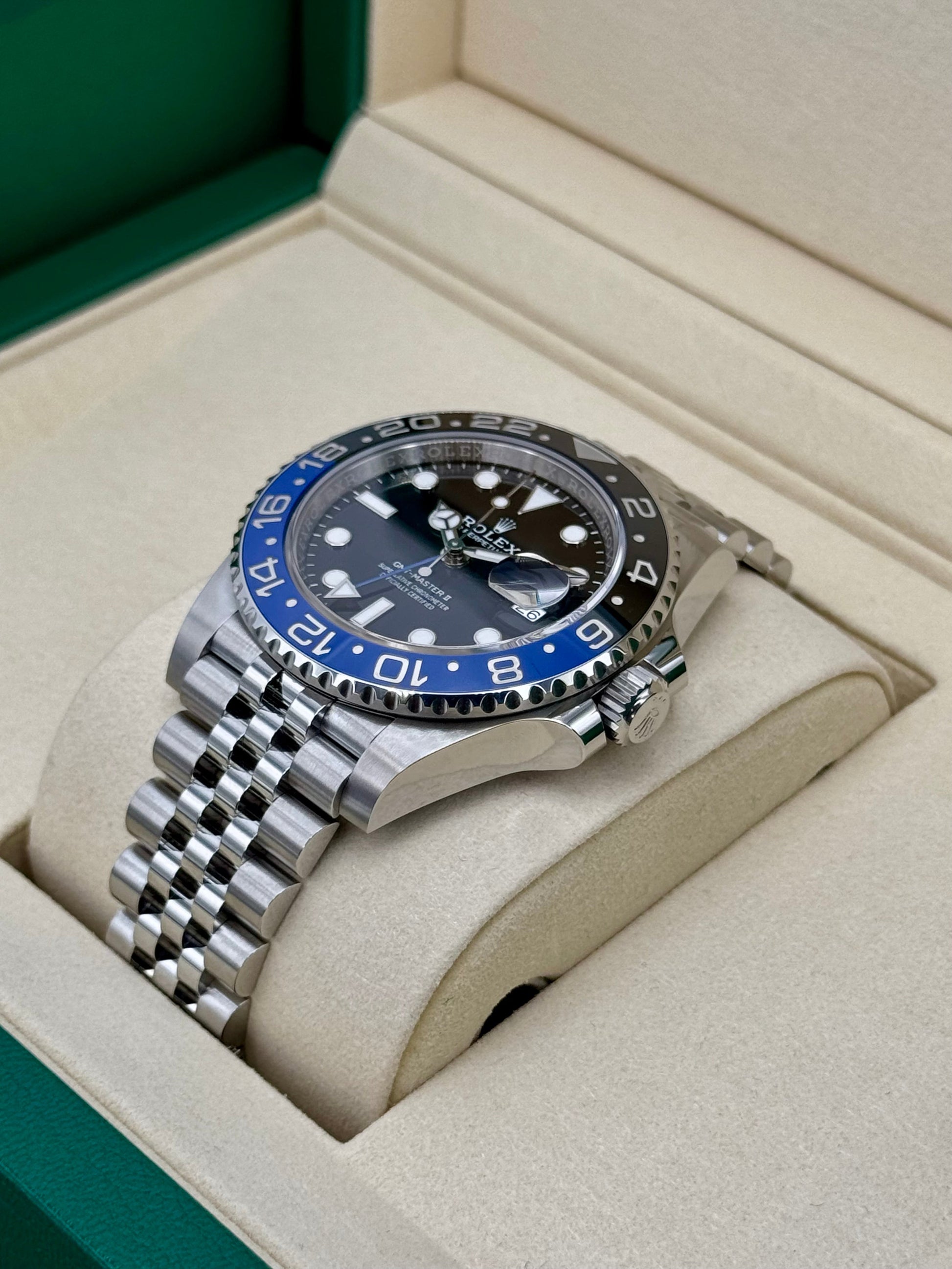 NEW 2025 Rolex GMT-Master II "Batgirl" 40mm 126710BLNR Jubilee - MyWatchLLC