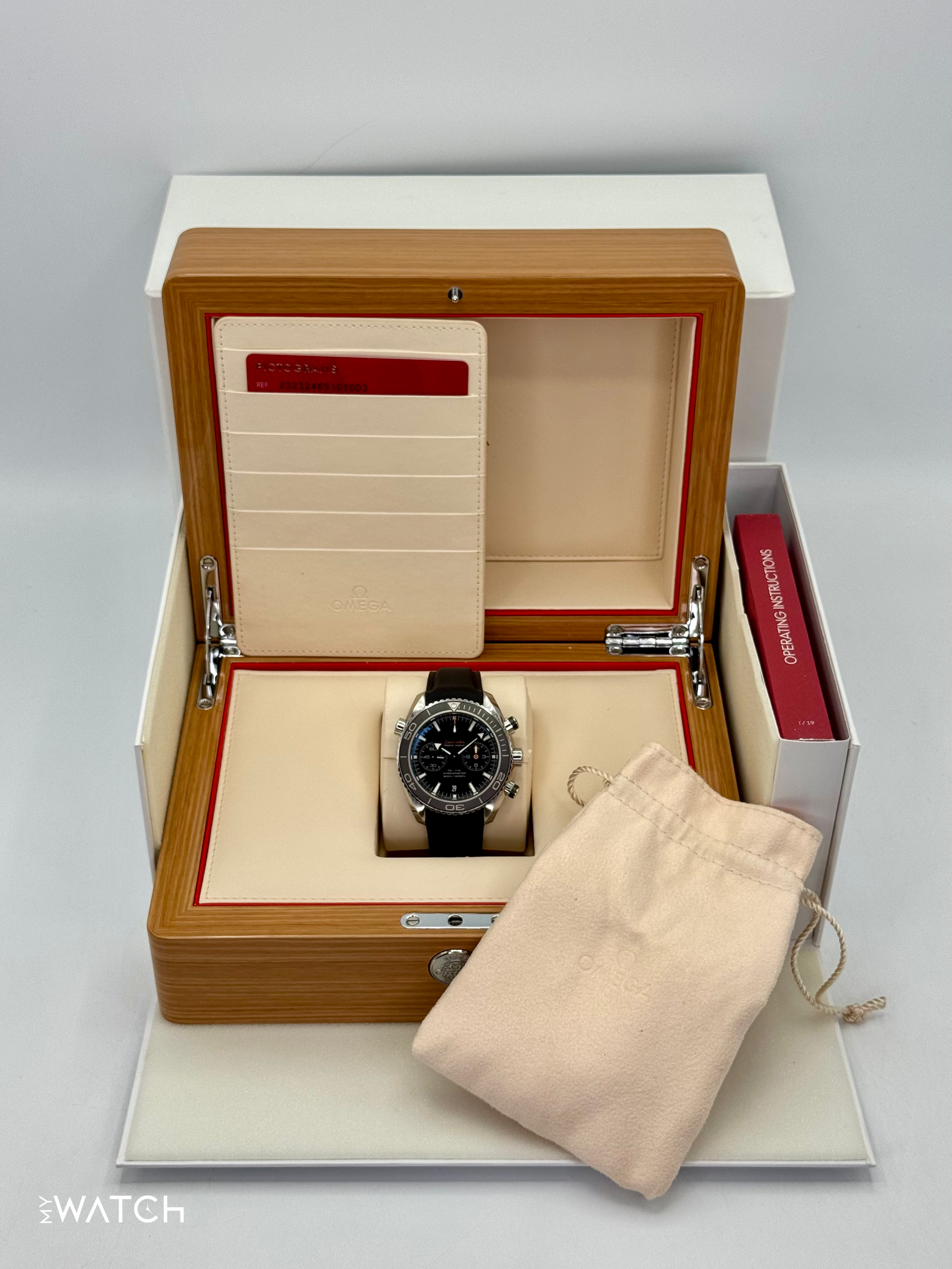 Omega Seamaster Planet Ocean 45.5mm 232.32.46.51.01.003 Black Dial - MyWatchLLC