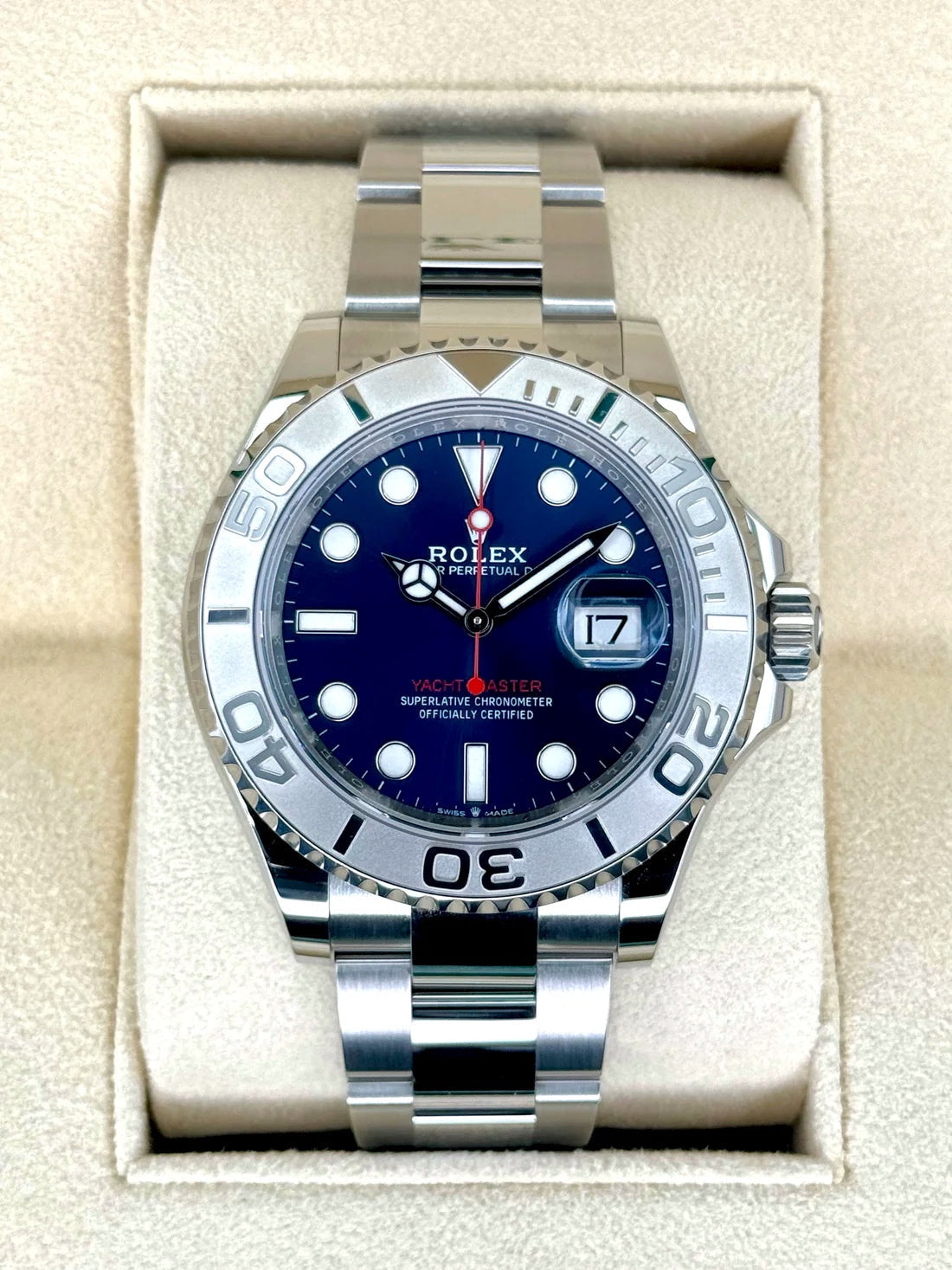 2023 Rolex Yacht-Master 40mm 126622 Blue Dial