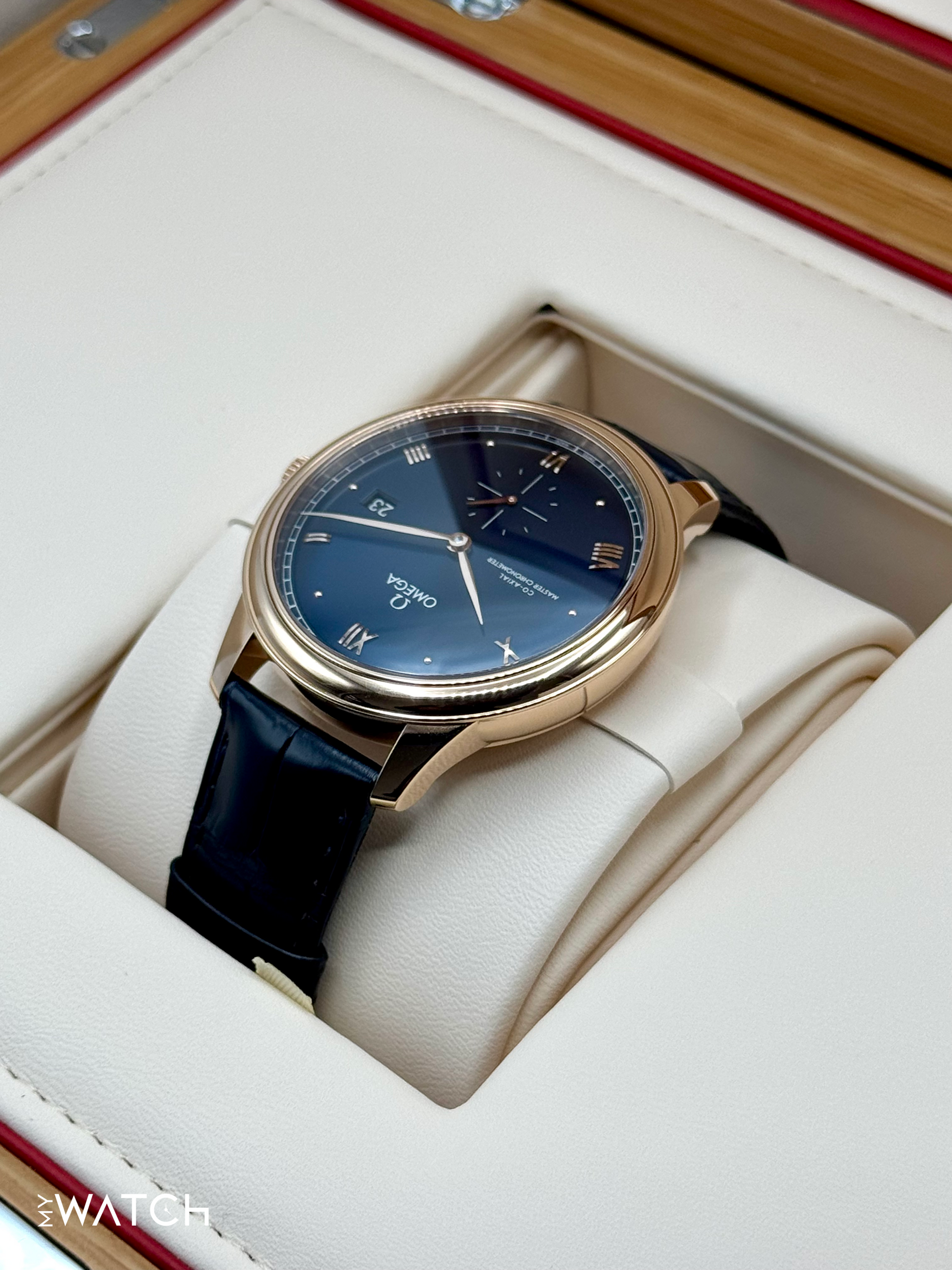 2023 Omega Master Chronometer 41mm 434.53.41.20.03.001 Blue Dial - MyWatchLLC