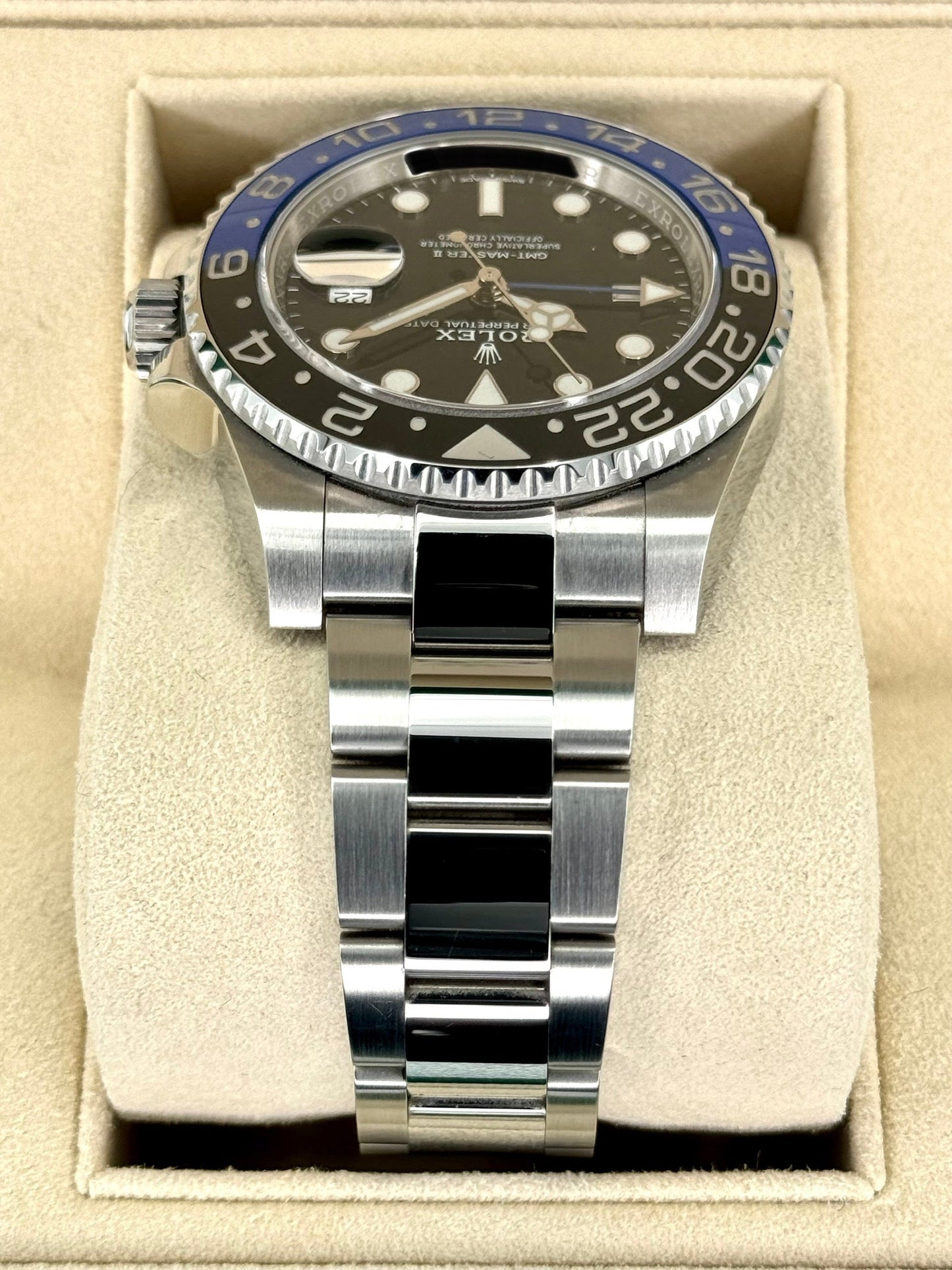 2018 Rolex GMT-Master II "Batman" 40mm 116710BLNR Oyster Black Dial - MyWatchLLC