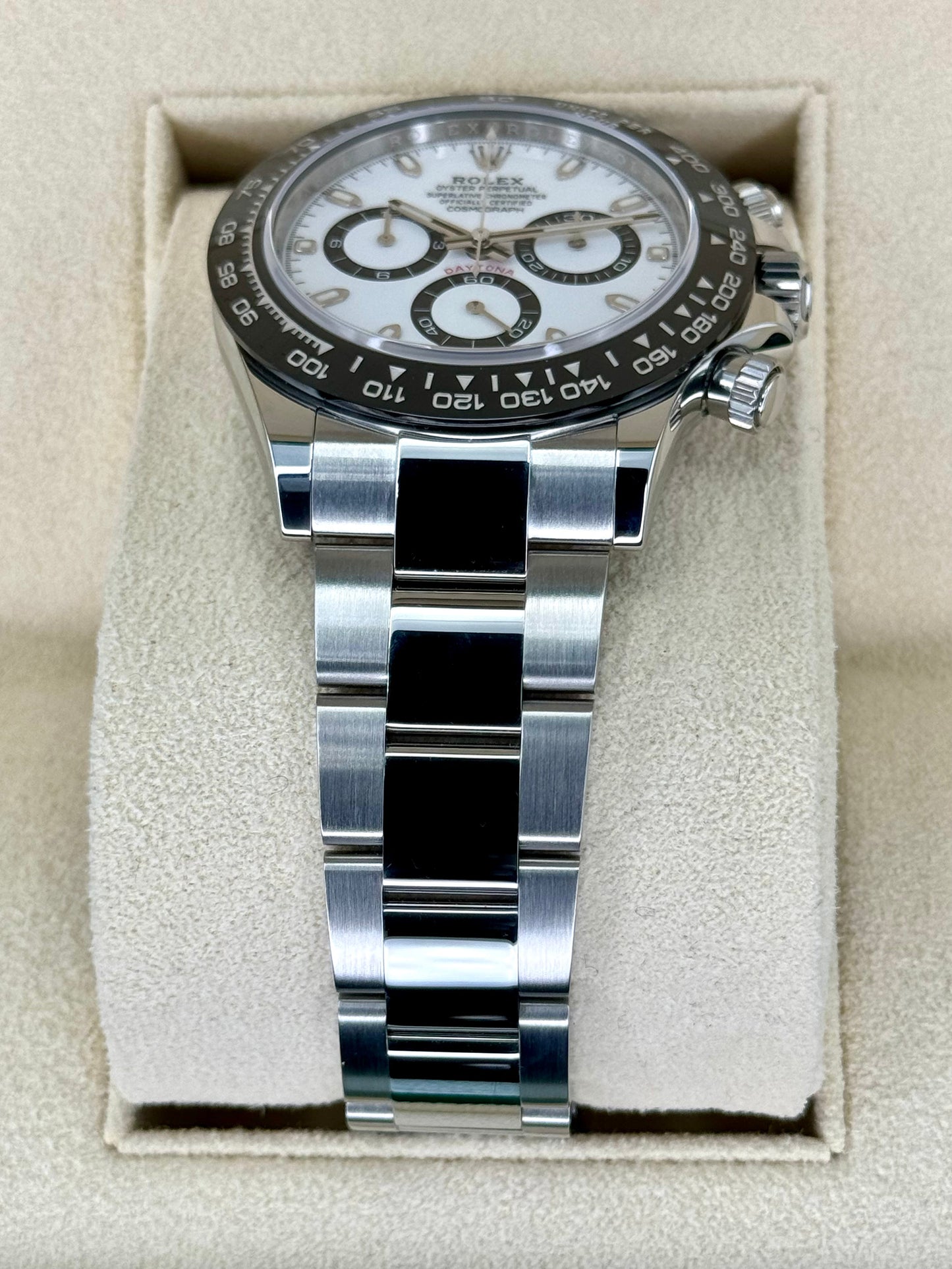 NEW 2022 Rolex Daytona 40mm 116500LN Stainless Steel Panda Dial - MyWatchLLC