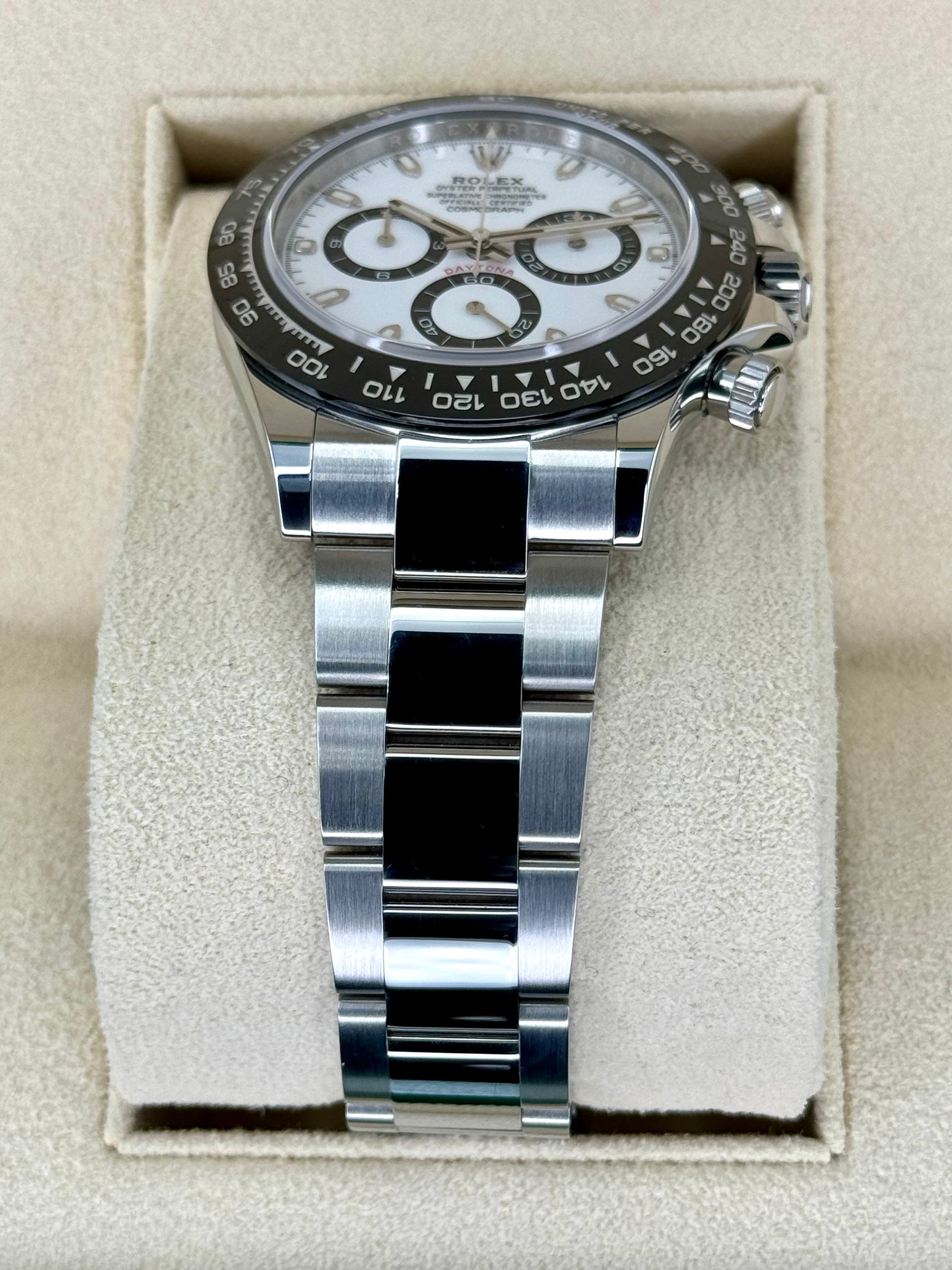 NEW 2022 Rolex Daytona 40mm 116500LN Stainless Steel Panda Dial - MyWatchLLC