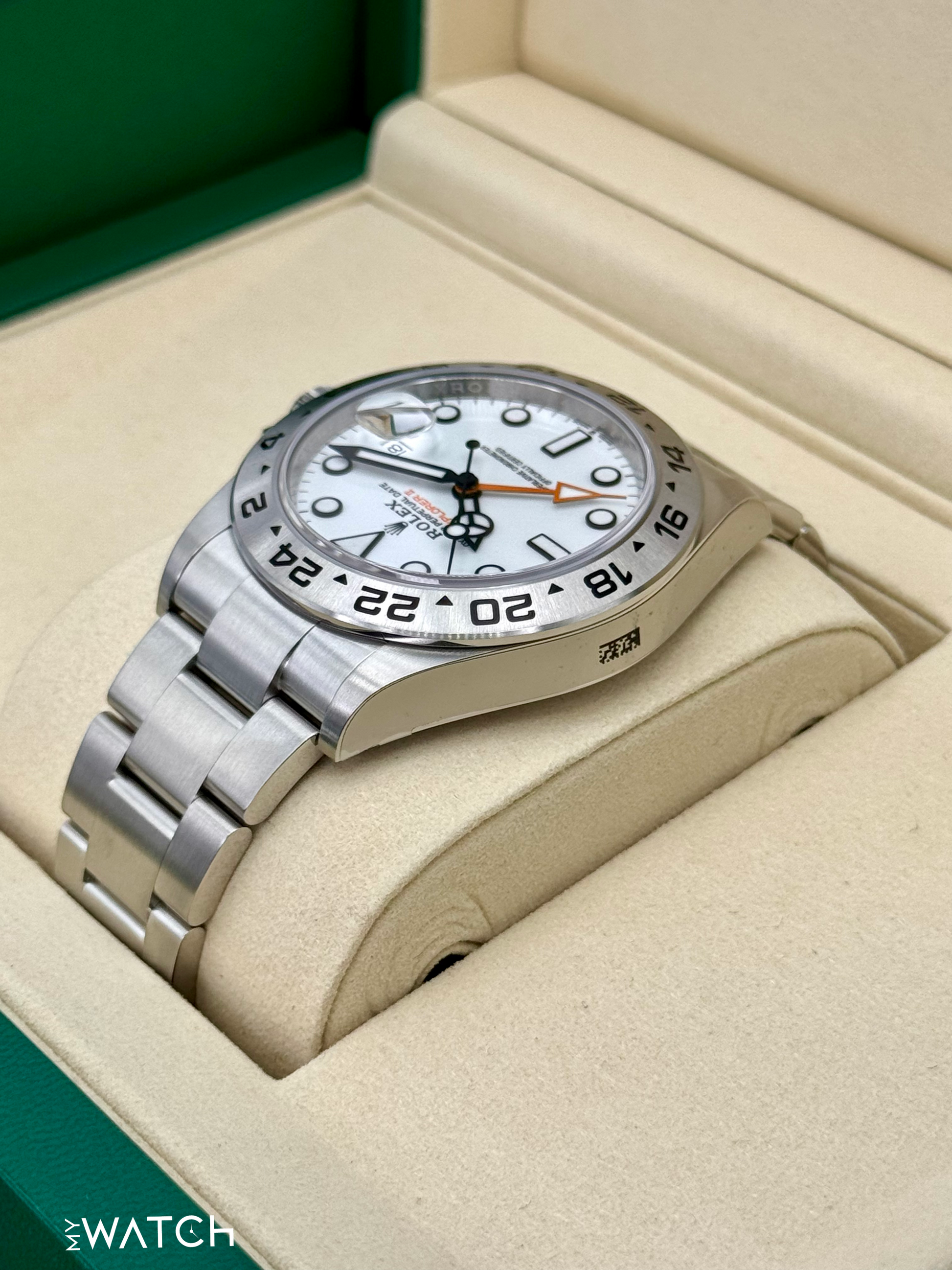NEW 2025 Rolex Explorer II 42mm 226570 Polar White Dial - MyWatchLLC