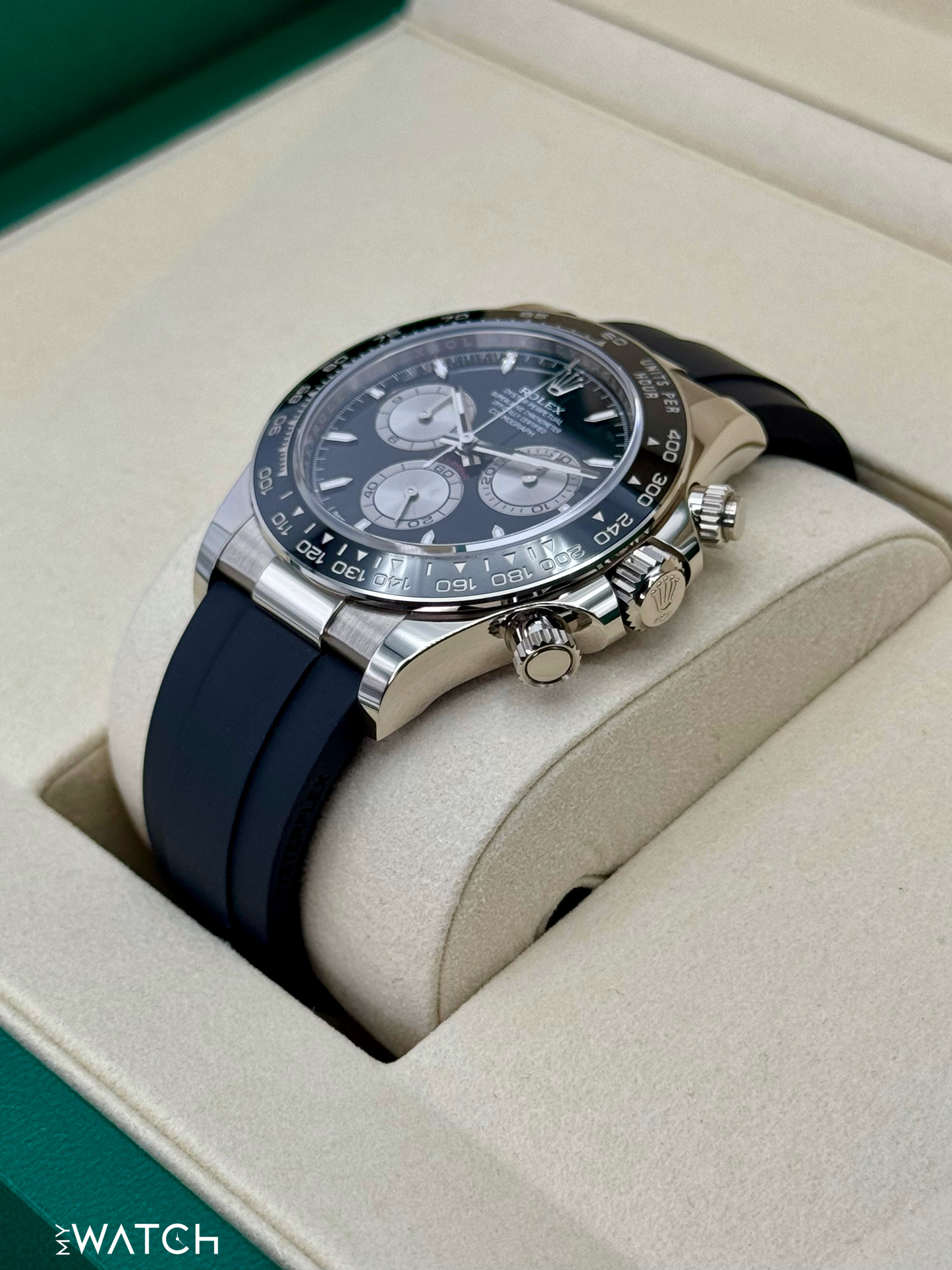 NEW 2025 Rolex Daytona "Baby Le Mans" 40mm 126519LN White Gold Black Dial - MyWatchLLC