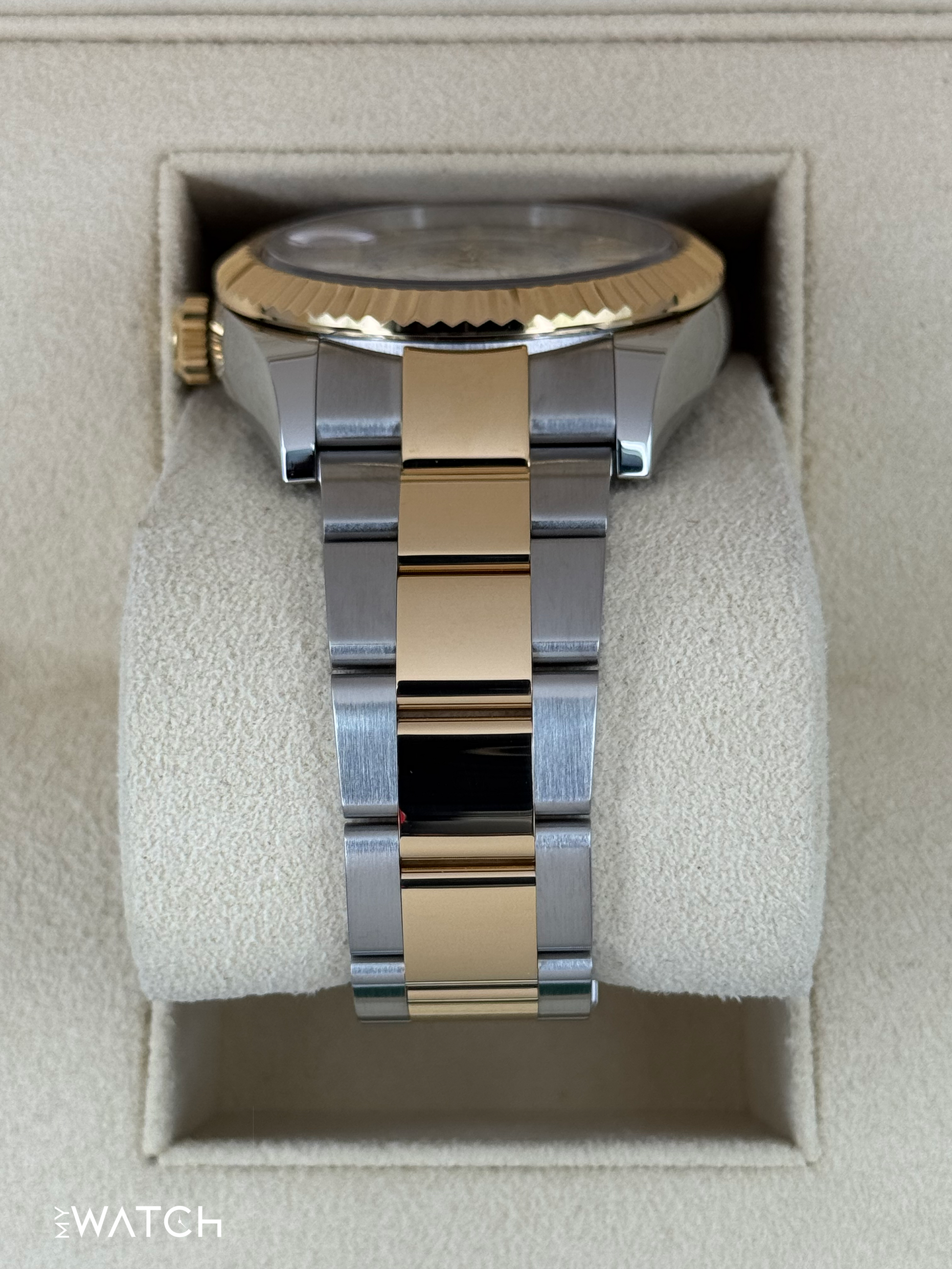 2022 Rolex Sky-Dweller 42mm 326933 Two-Tone Oyster White Dial - MyWatchLLC