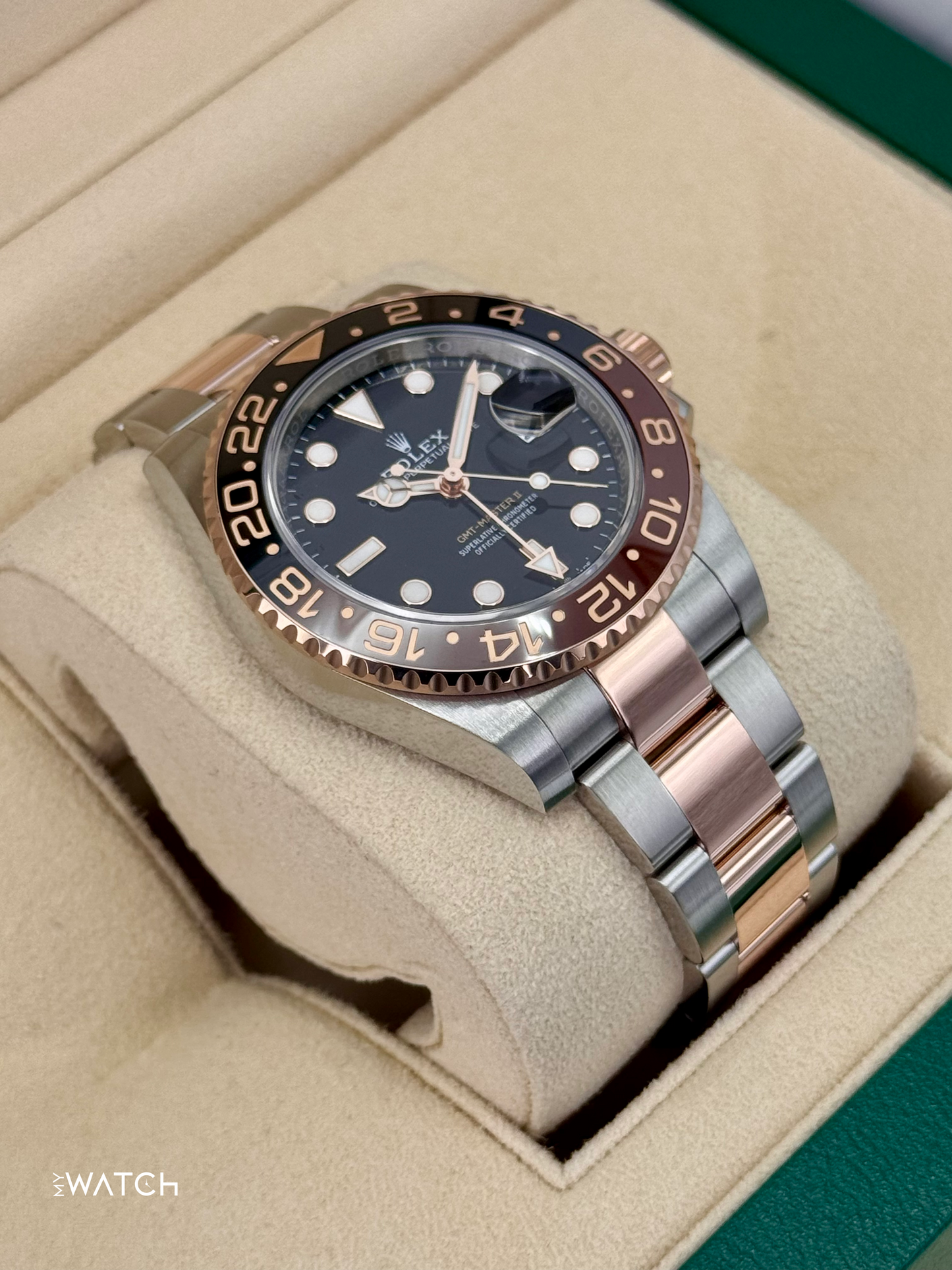 2024 Rolex GMT-Master II "Rootbeer" 40mm 126711CHNR Two-Tone - MyWatchLLC