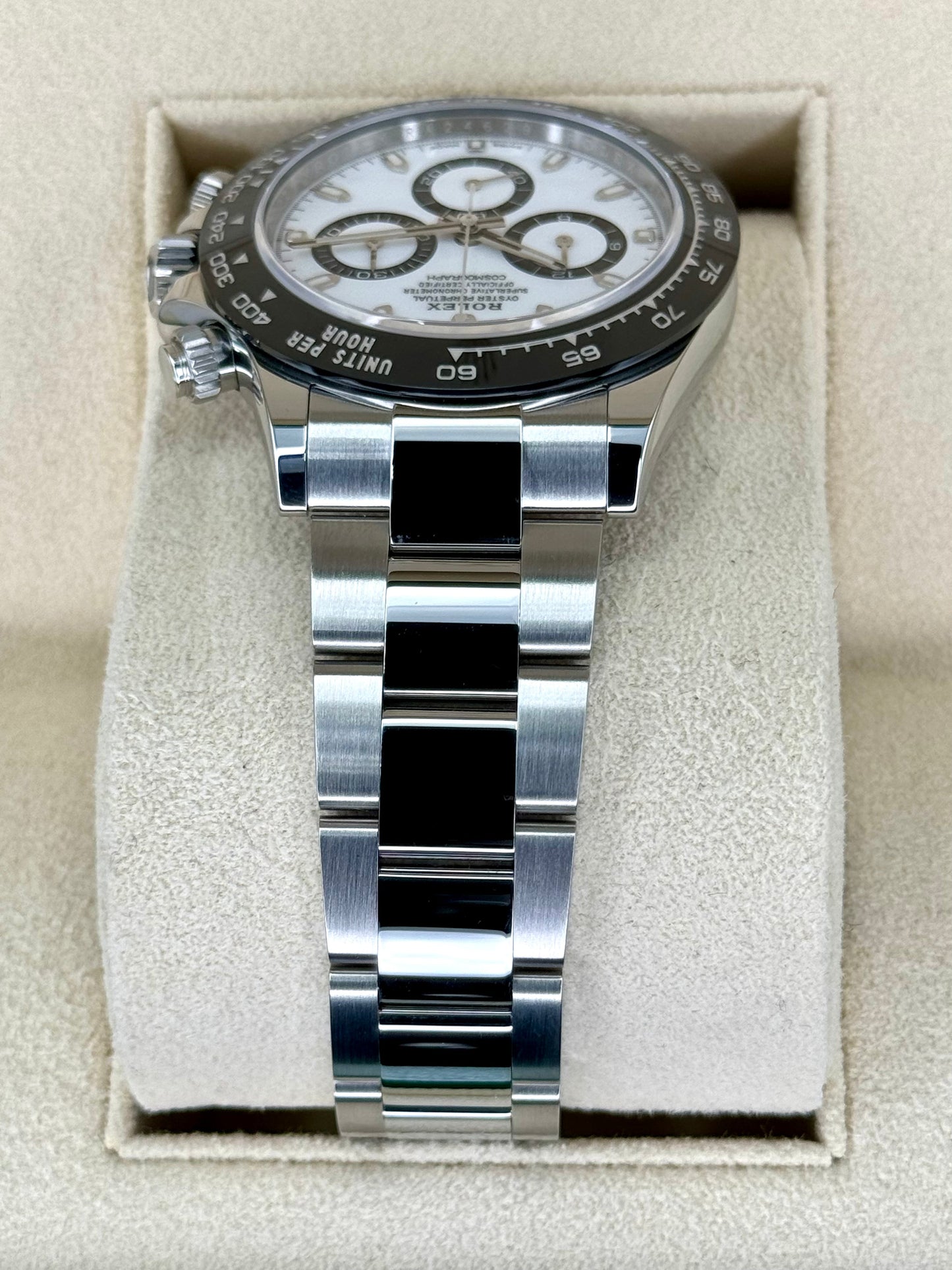 NEW 2022 Rolex Daytona 40mm 116500LN Stainless Steel Panda Dial - MyWatchLLC
