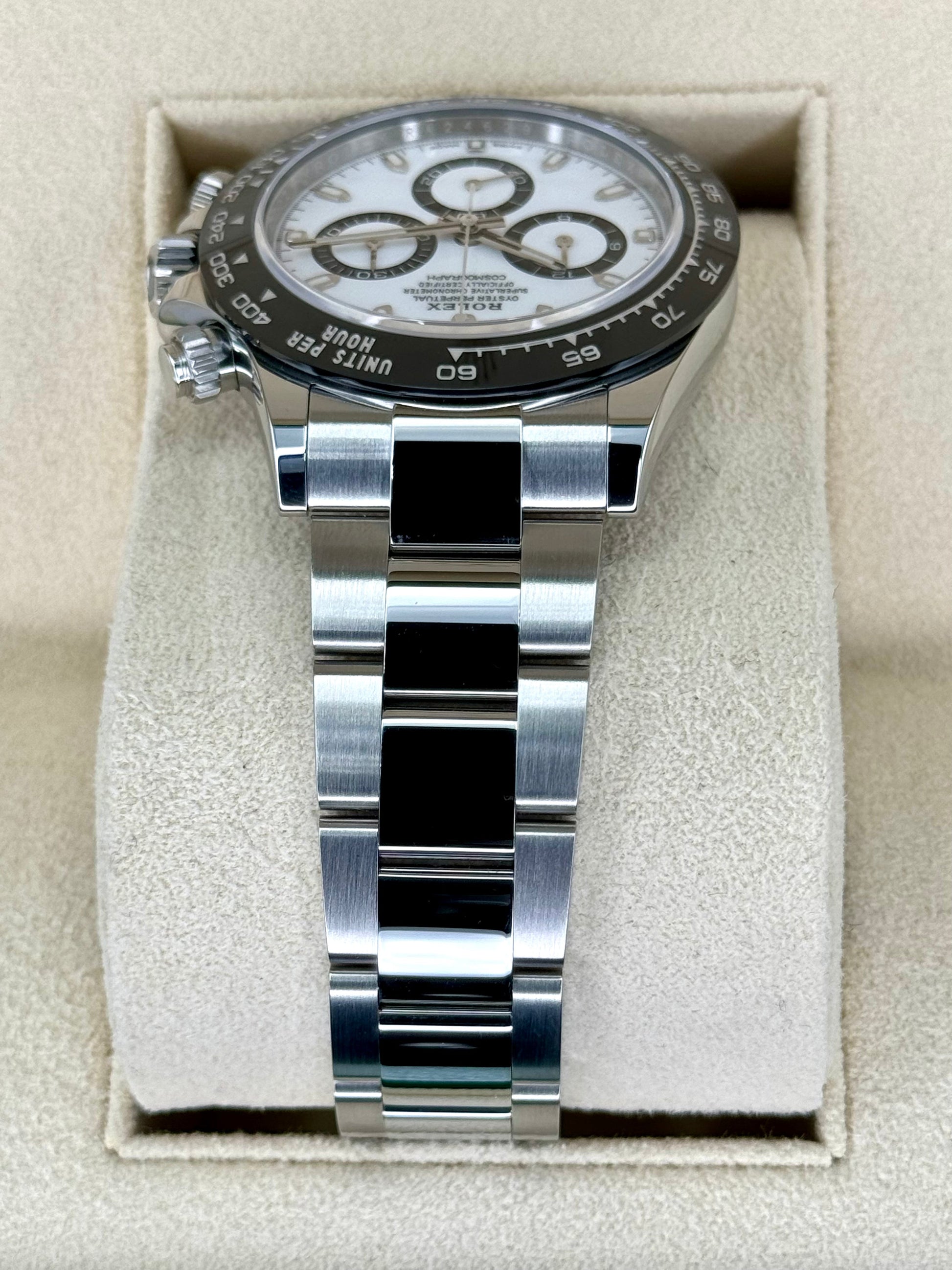 NEW 2022 Rolex Daytona 40mm 116500LN Stainless Steel Panda Dial - MyWatchLLC