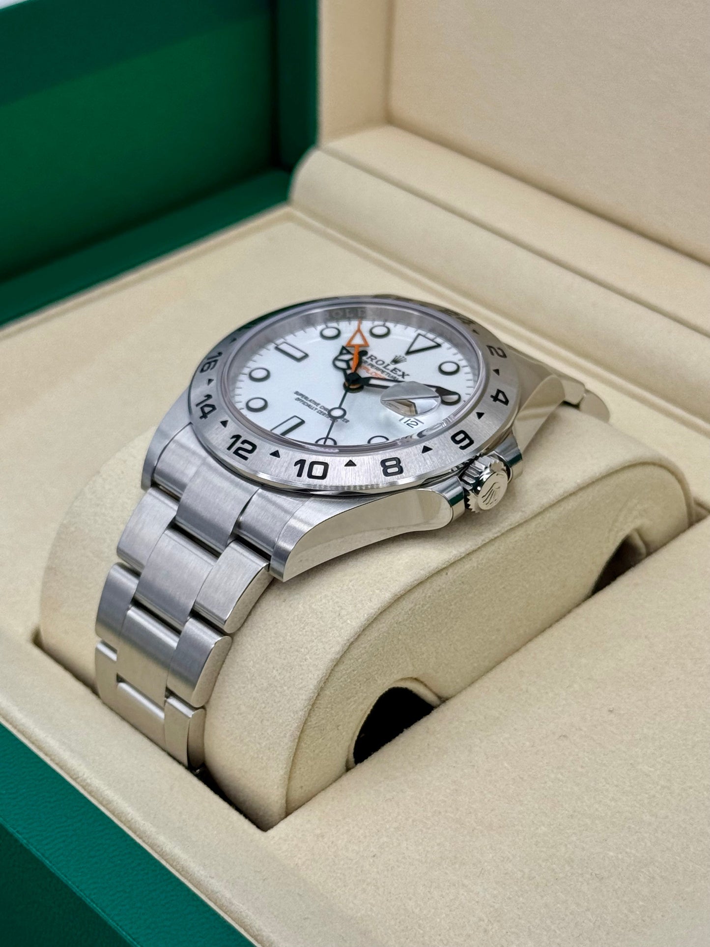 NEW 2025 Rolex Explorer II 42mm 226570 Polar White Dial - MyWatchLLC