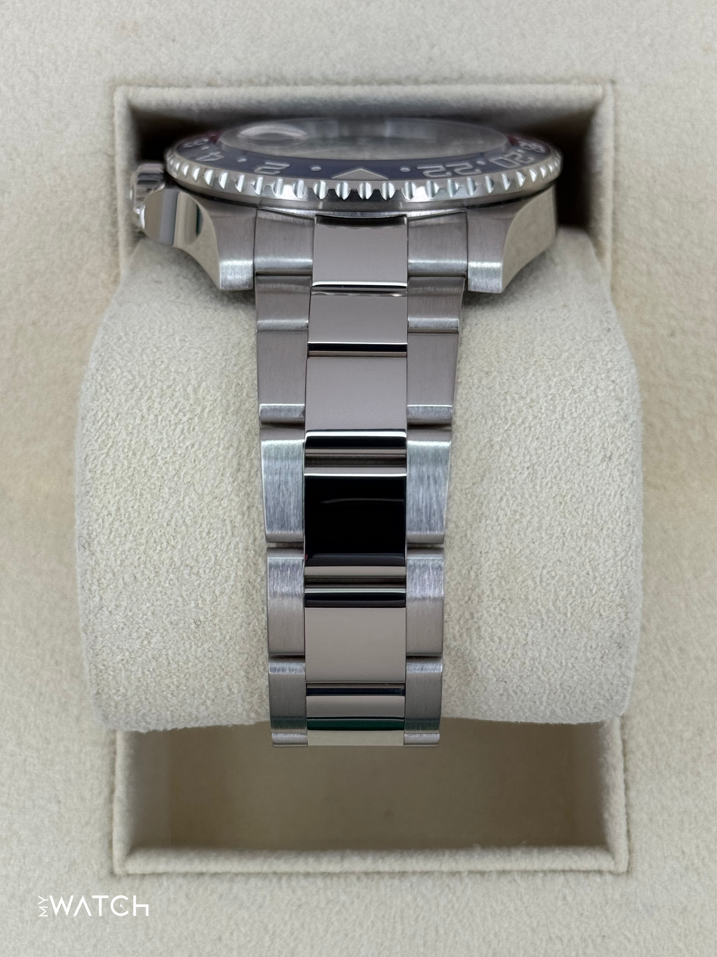 2024 Rolex GMT-Master II "Pepsi" 40mm 126719BLRO White Gold Blue Dial - MyWatchLLC