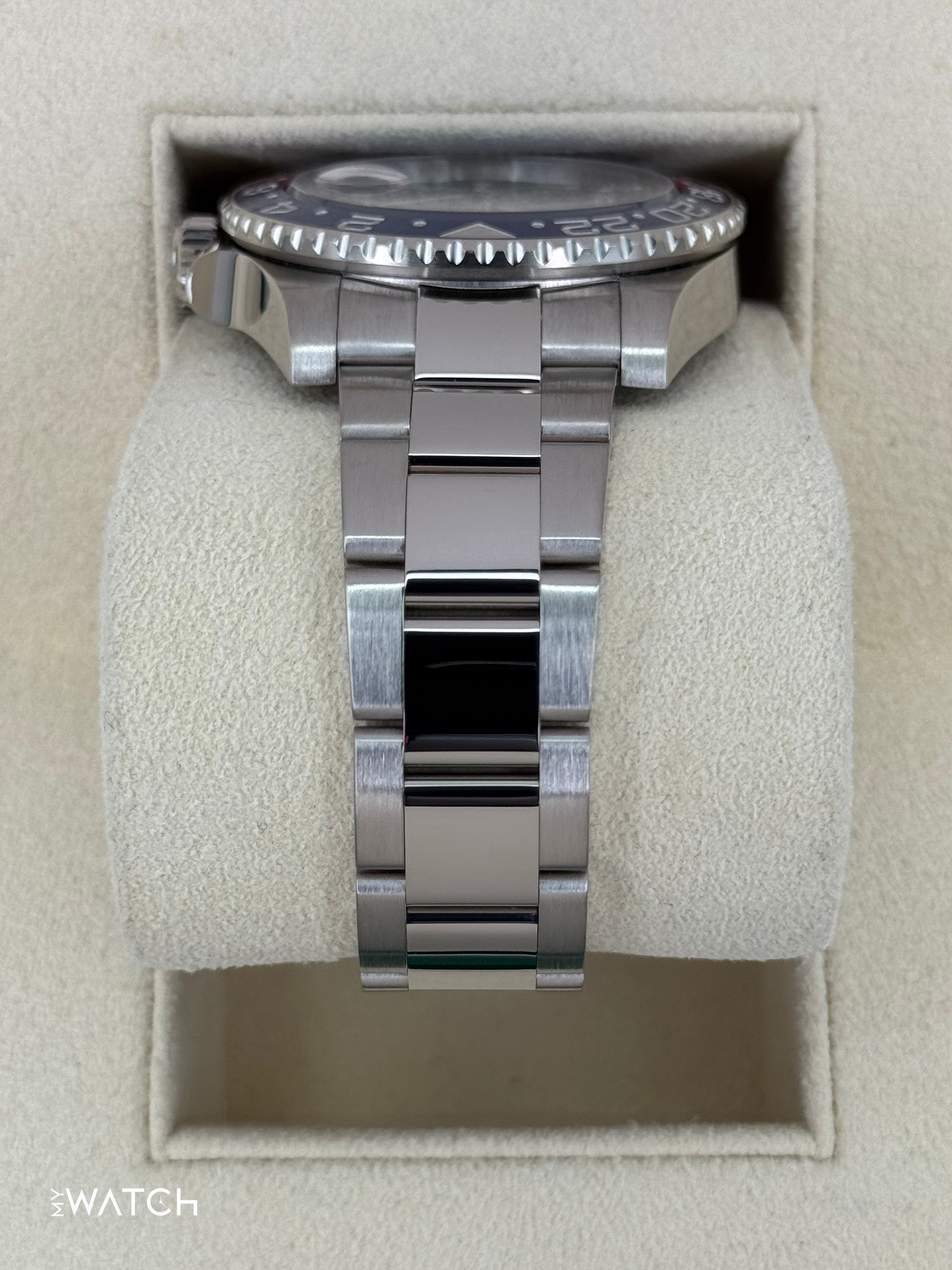 2024 Rolex GMT-Master II "Pepsi" 40mm 126719BLRO White Gold Blue Dial - MyWatchLLC