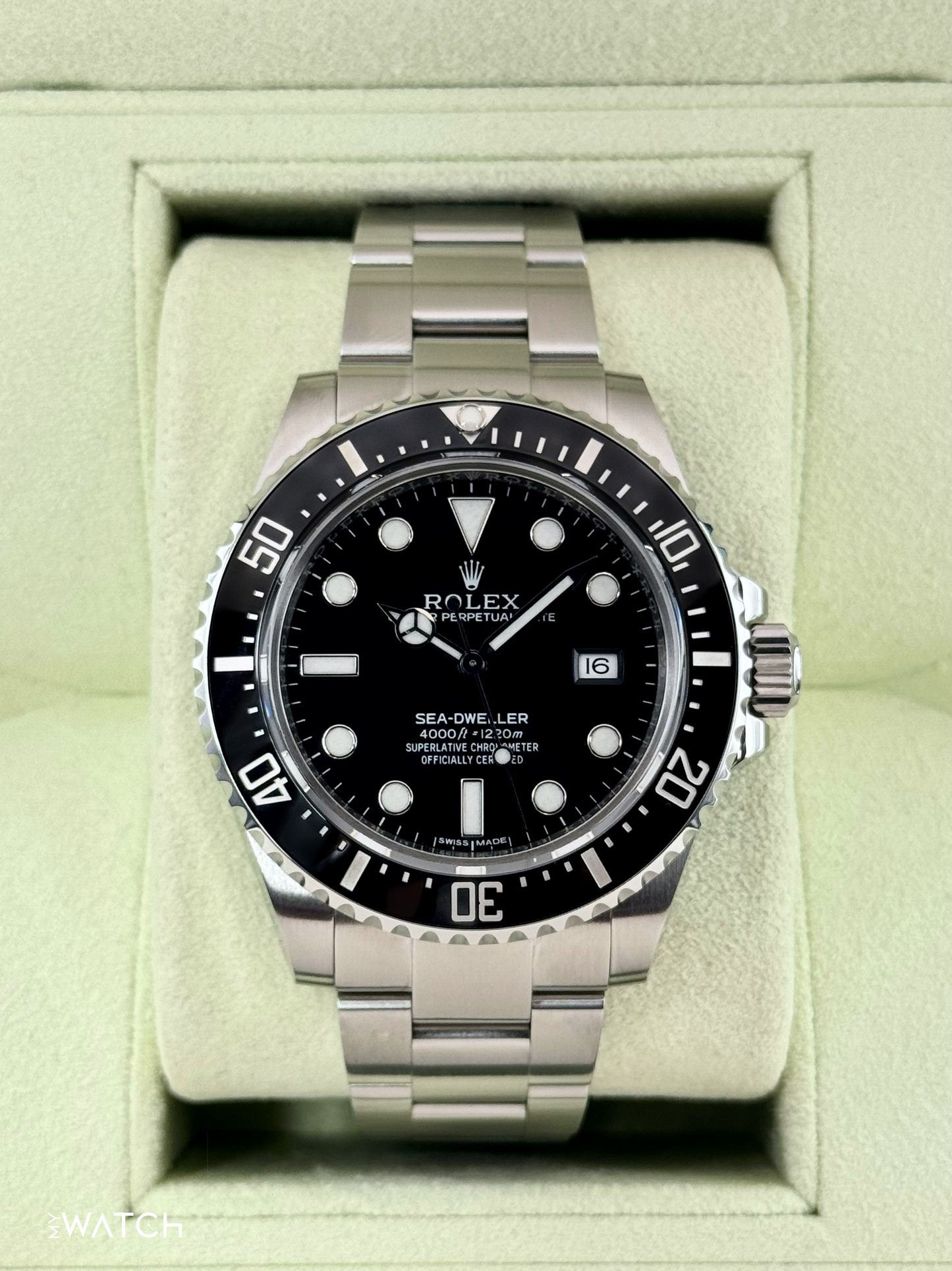 2016 Rolex Sea-Dweller 4000 "SD4K" 40mm 116600 Black Dial - MyWatchLLC