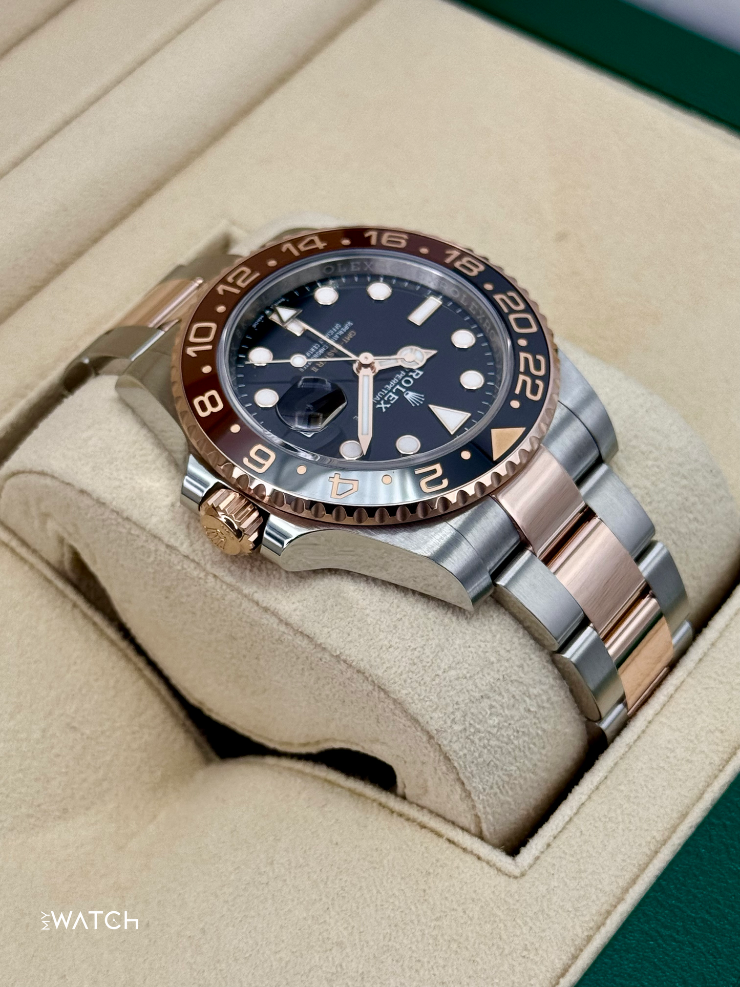 2024 Rolex GMT-Master II "Rootbeer" 40mm 126711CHNR Two-Tone - MyWatchLLC