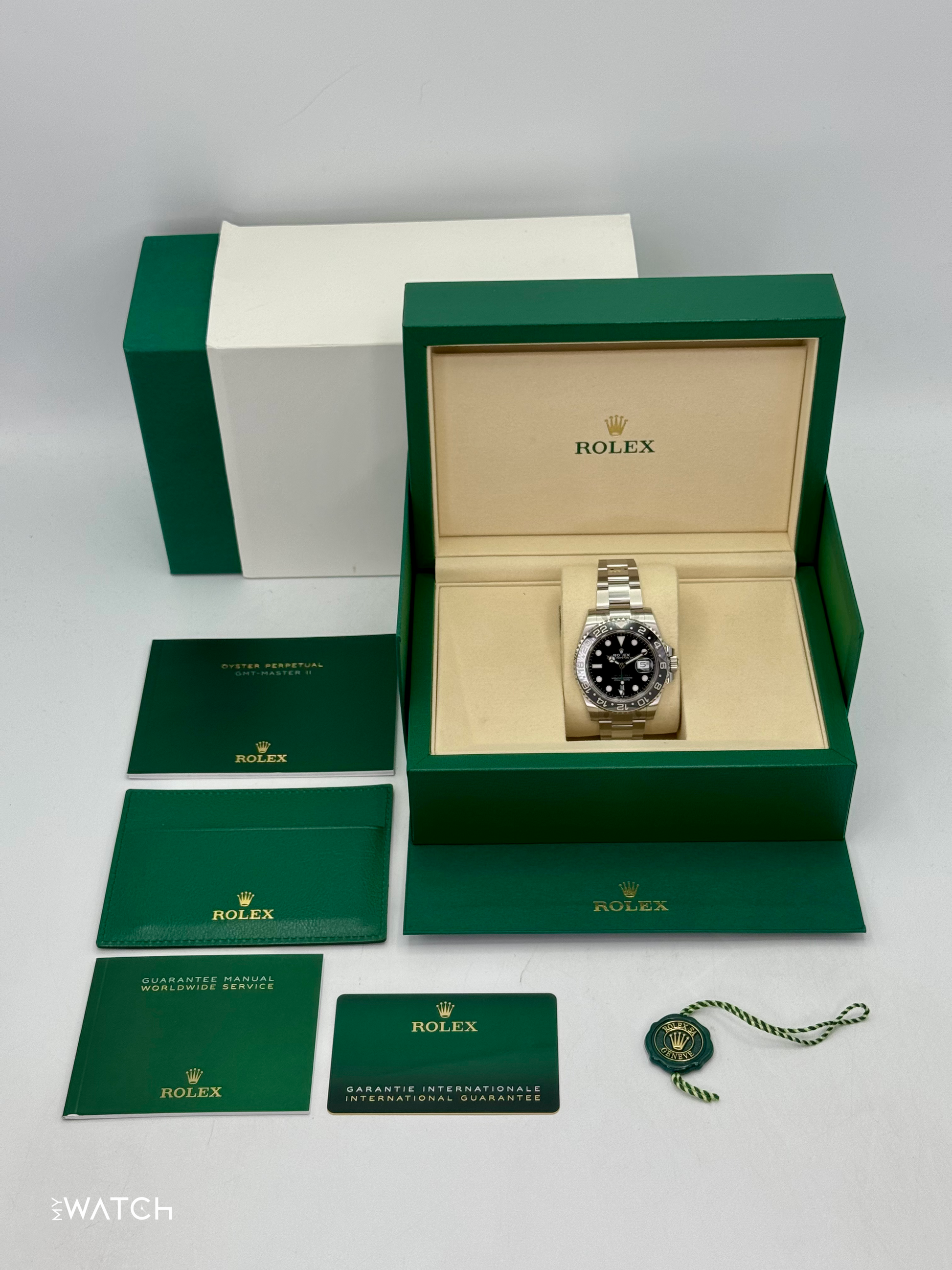 NEW 2025 Rolex GMT-Master II "Bruce Wayne" 40mm 126710GRNR Oyster - MyWatchLLC