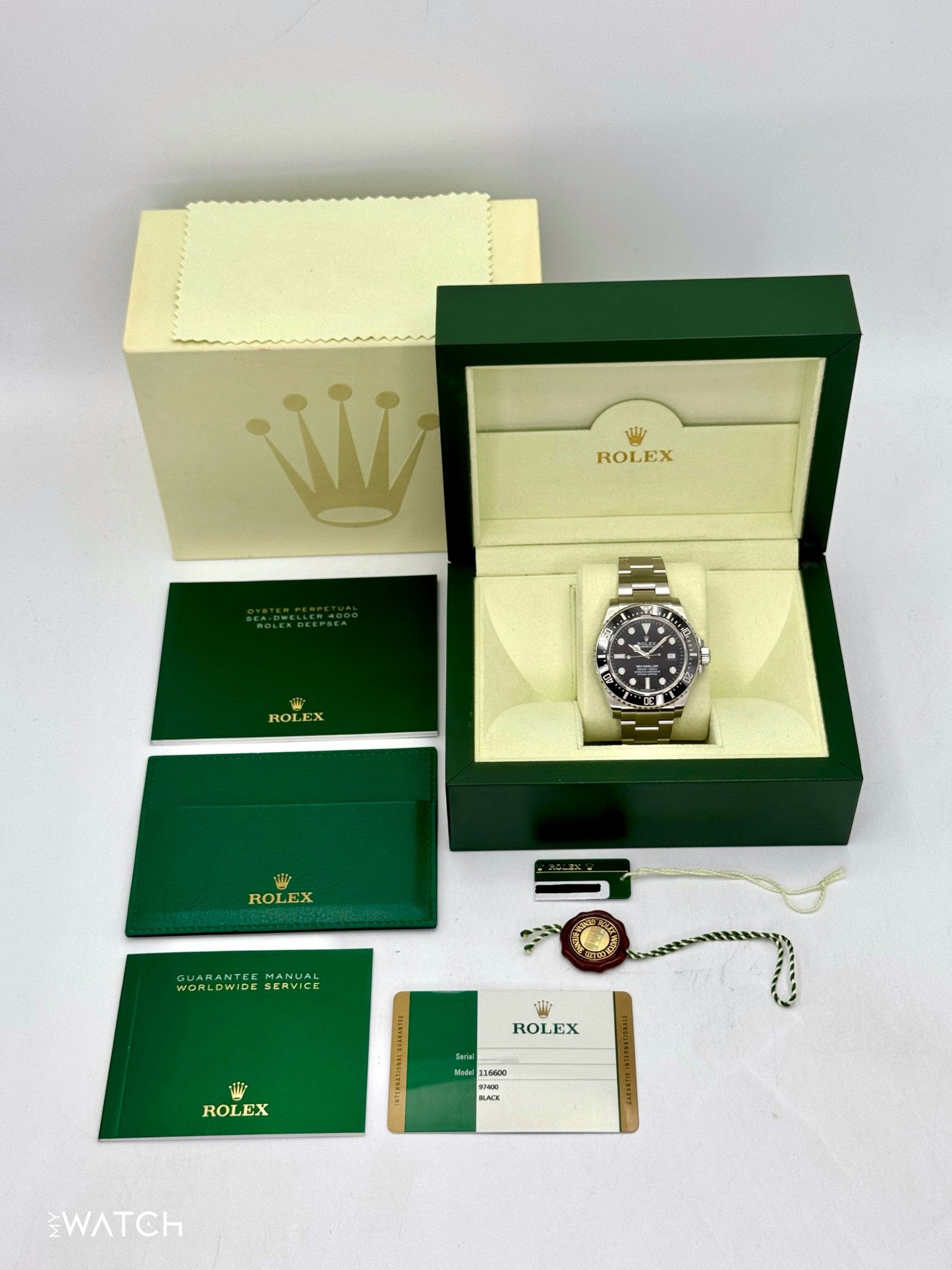 2016 Rolex Sea-Dweller 4000 "SD4K" 40mm 116600 Black Dial - MyWatchLLC