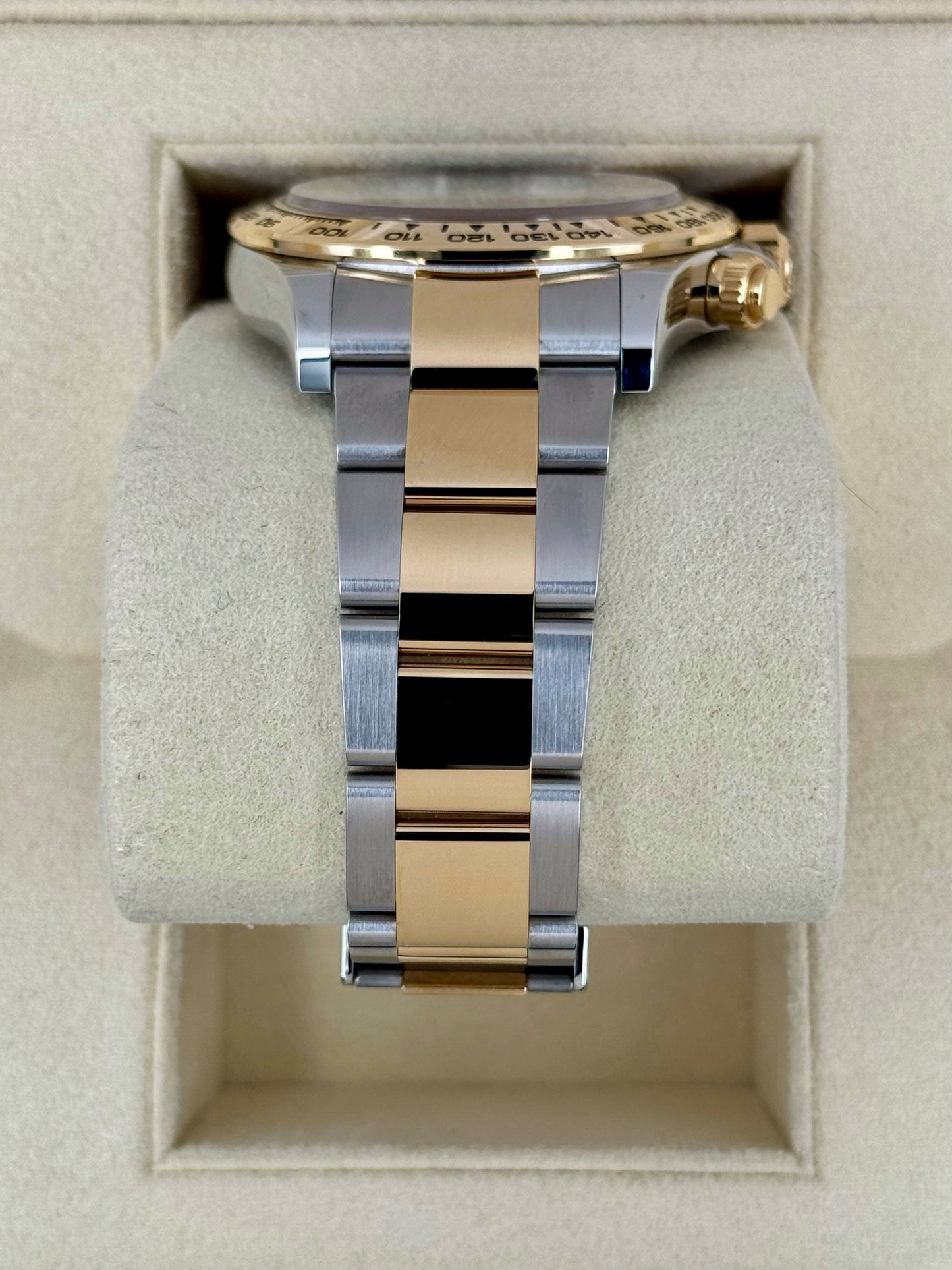 NEW 2025 Rolex Daytona 40mm 126503 Two-Tone Black Diamond Dial - MyWatchLLC