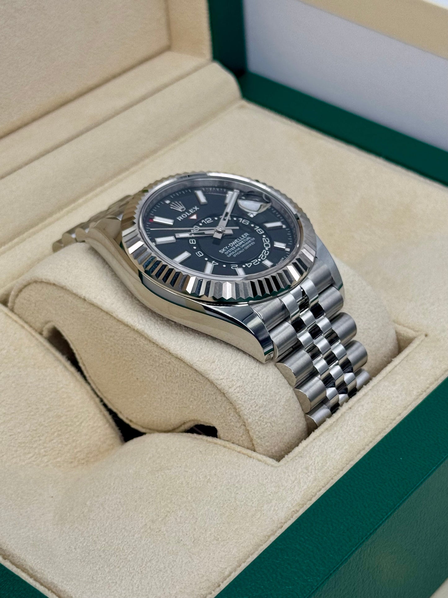 NEW 2025 Rolex Sky-Dweller 42mm 336934 Jubilee Black Dial - MyWatchLLC