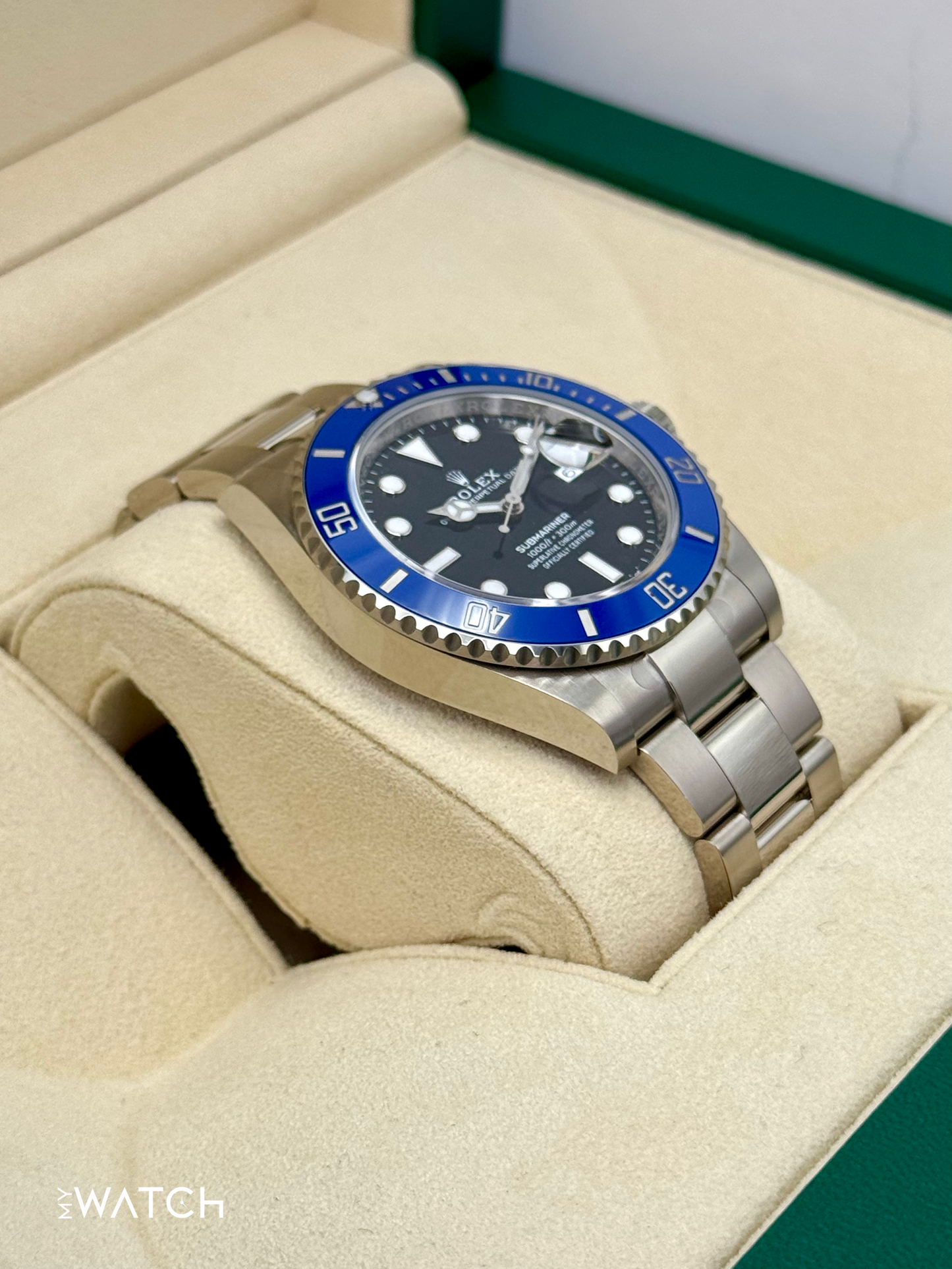 NEW 2025 Rolex Submariner “Cookie Monster â€?41mm 126619LB White Gold Black Dial - MyWatchLLC