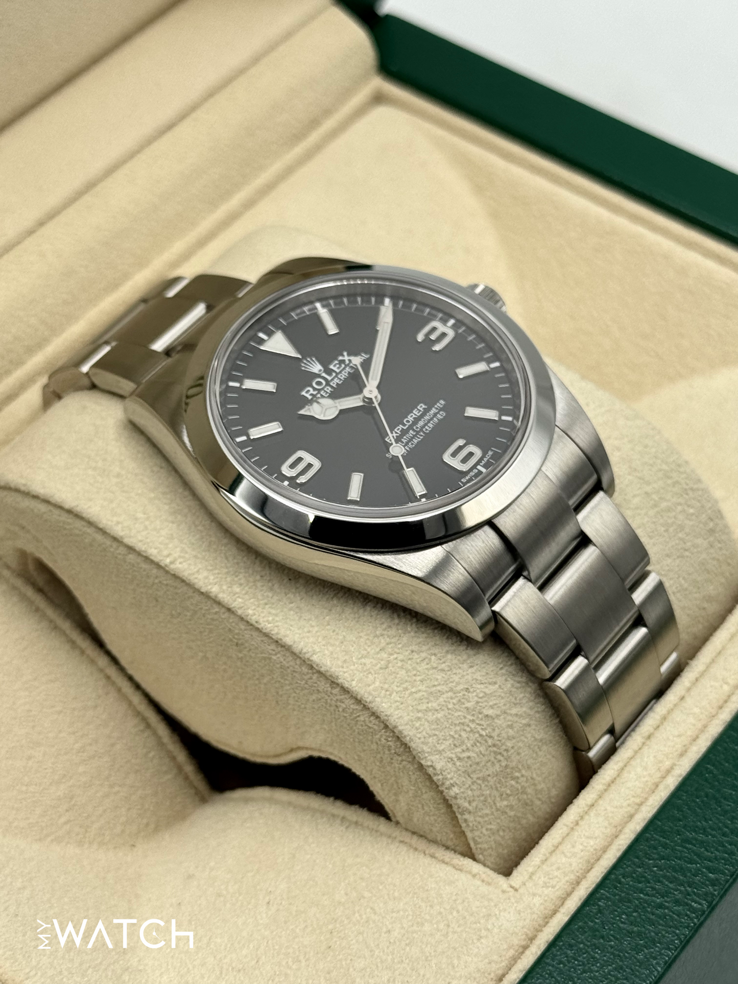 2020 Rolex Explorer 39mm 214270 Stainless Steel Black Dial - MyWatchLLC