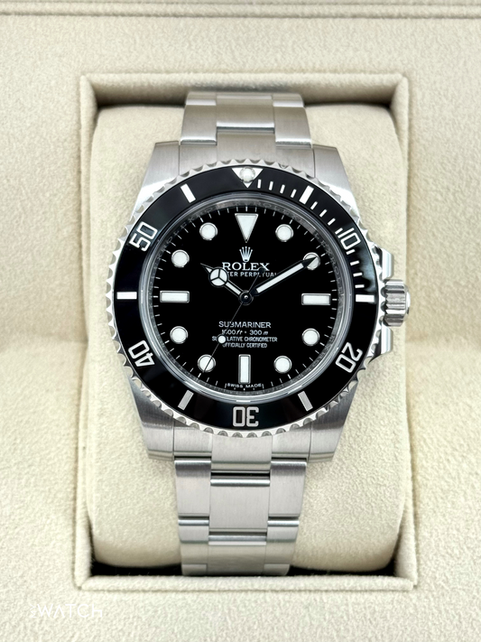 2015 Rolex Submariner 40mm 114060 Stainless Steel Black Dial - MyWatchLLC