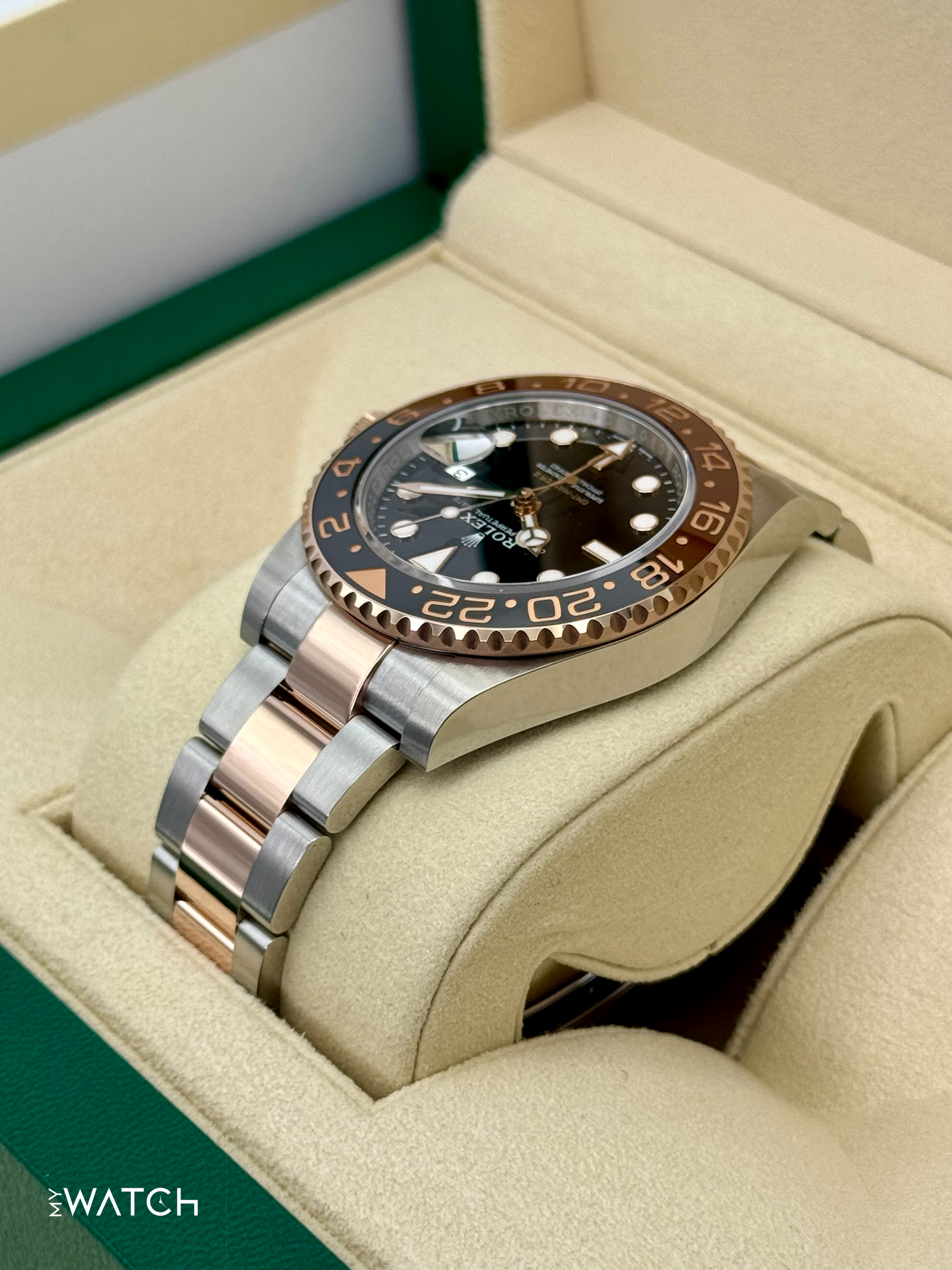 2024 Rolex GMT-Master II "Rootbeer" 40mm 126711CHNR Two-Tone - MyWatchLLC
