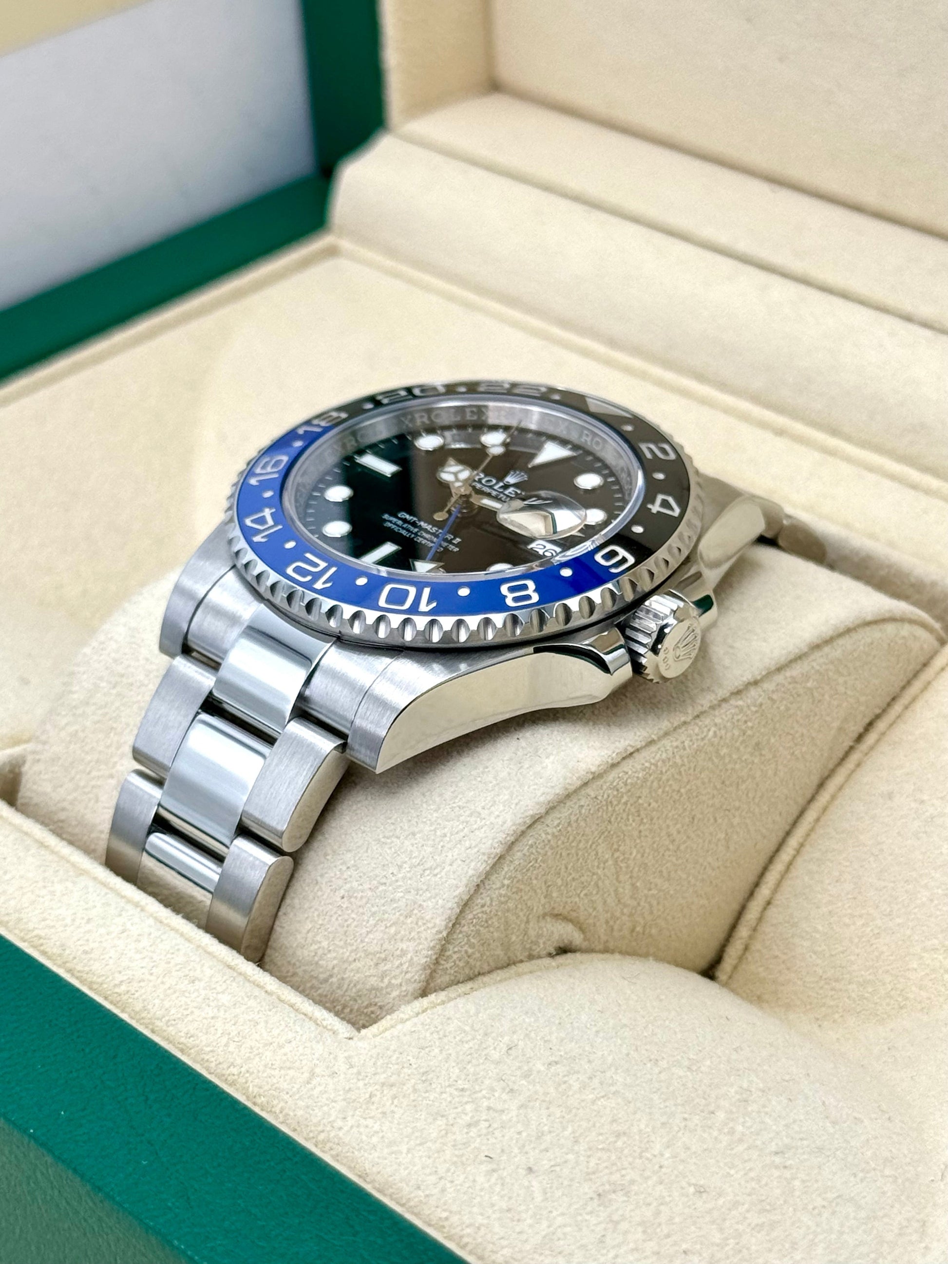 2020 Rolex GMT-Master II "Batman" 40mm 126710BLNR Oyster - MyWatchLLC
