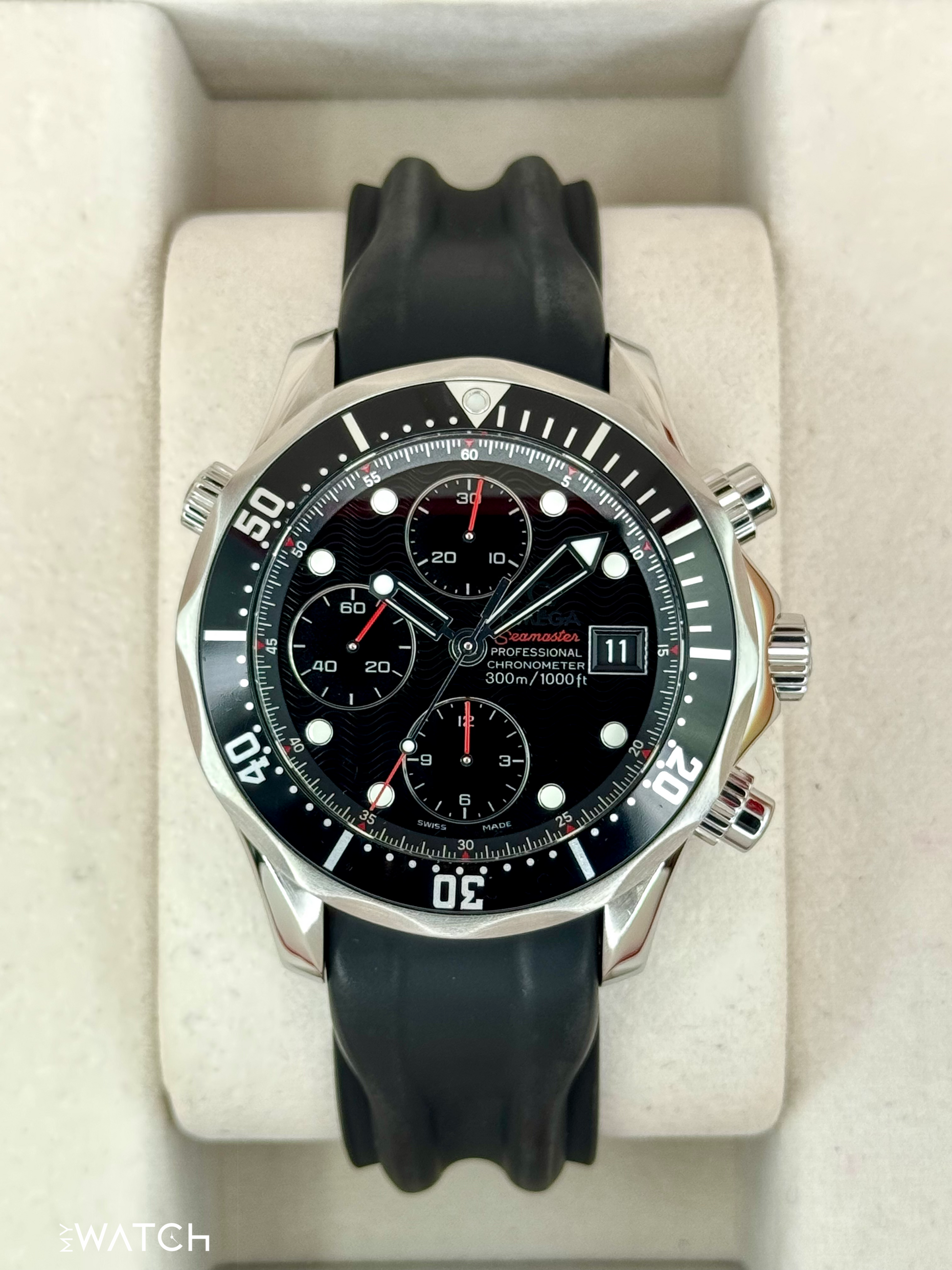 2011 Omega Seamaster Diver 41.5mm 213.30.42.40.01.001 Black Dial - MyWatchLLC