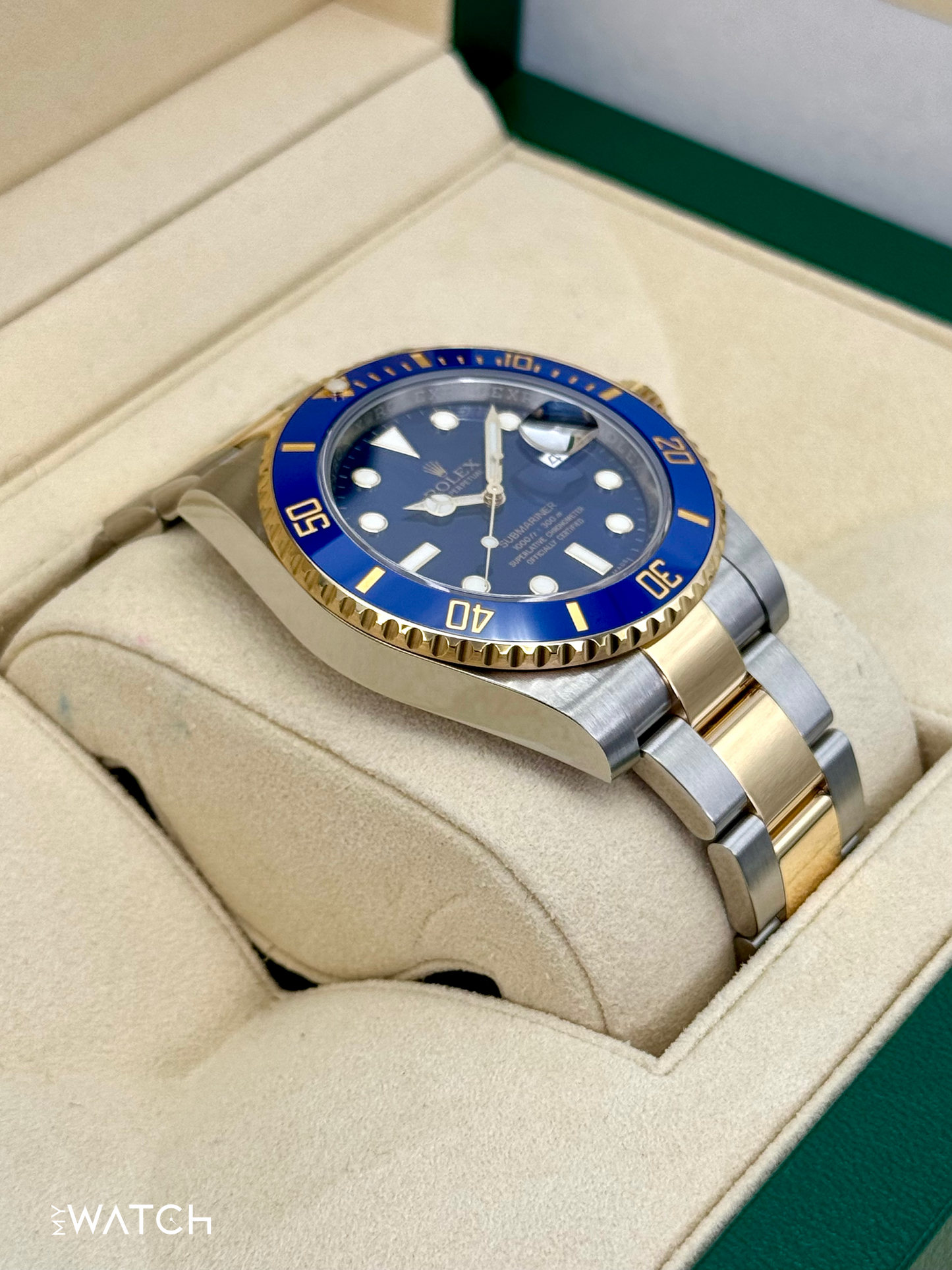 2017 Rolex Submariner "Bluesy" 40mm 116613LB Two-Tone Blue Dial - MyWatchLLC