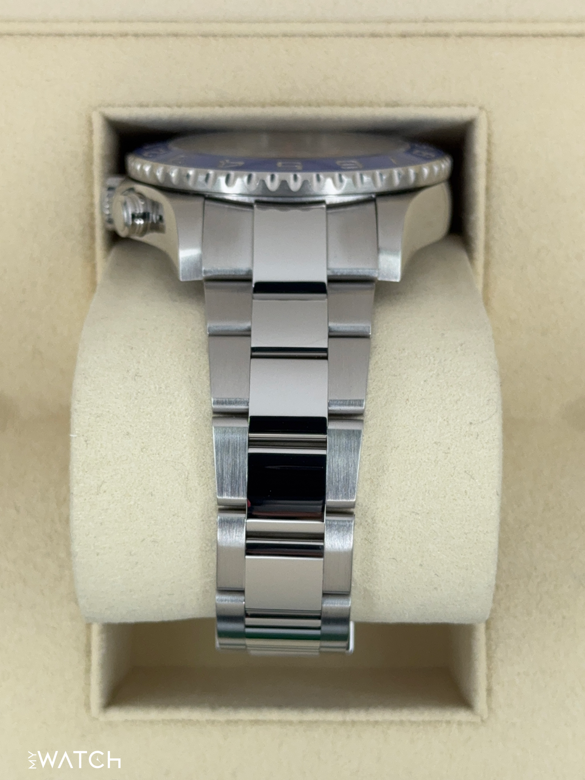 2021 Rolex Yacht-Master II 44mm 116680 Stainless Steel White Dial - MyWatchLLC