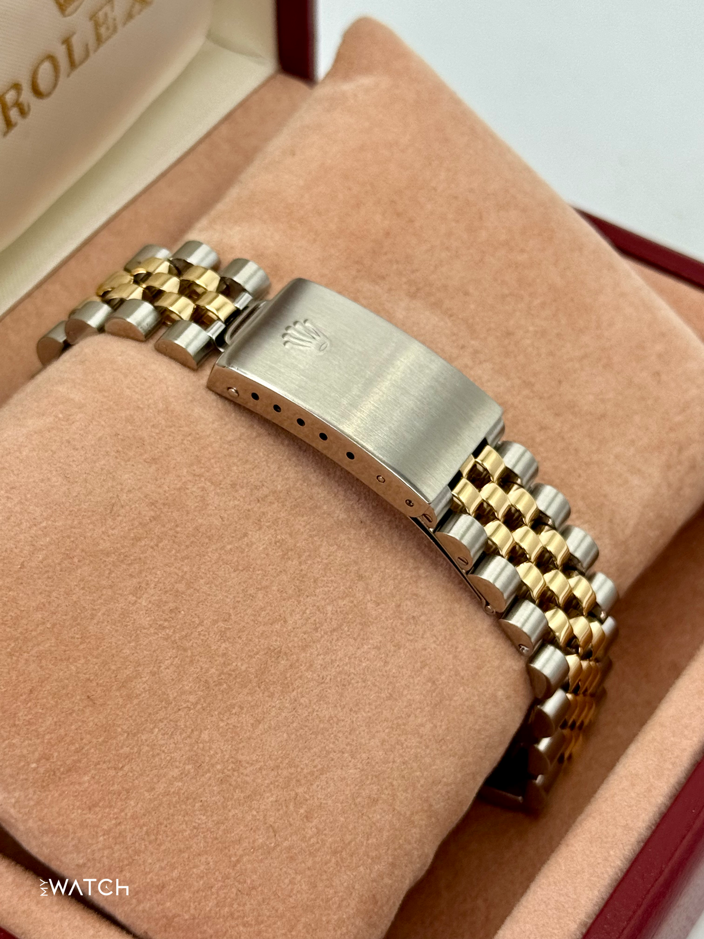 1987 Rolex Datejust 36mm 16013 Two-Tone Jubilee Ivory Anniversary Dial