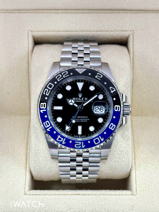 2023 Rolex GMT-Master II "Batgirl" 40mm 126710BLNR Jubilee - MyWatchLLC