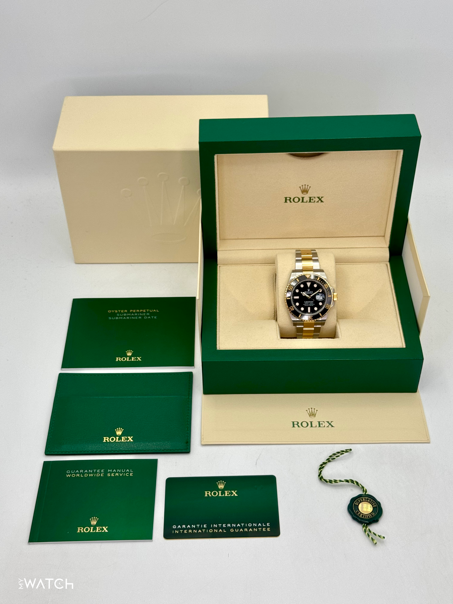 2024 Rolex Submariner 41mm 126613LN Two-Tone Black Dial - MyWatchLLC