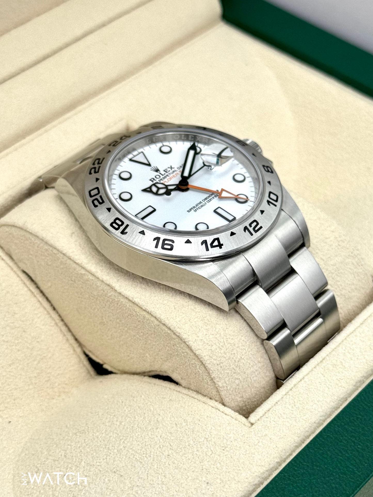 2024 Rolex Explorer II 42mm 226570 Polar White Dial - MyWatchLLC