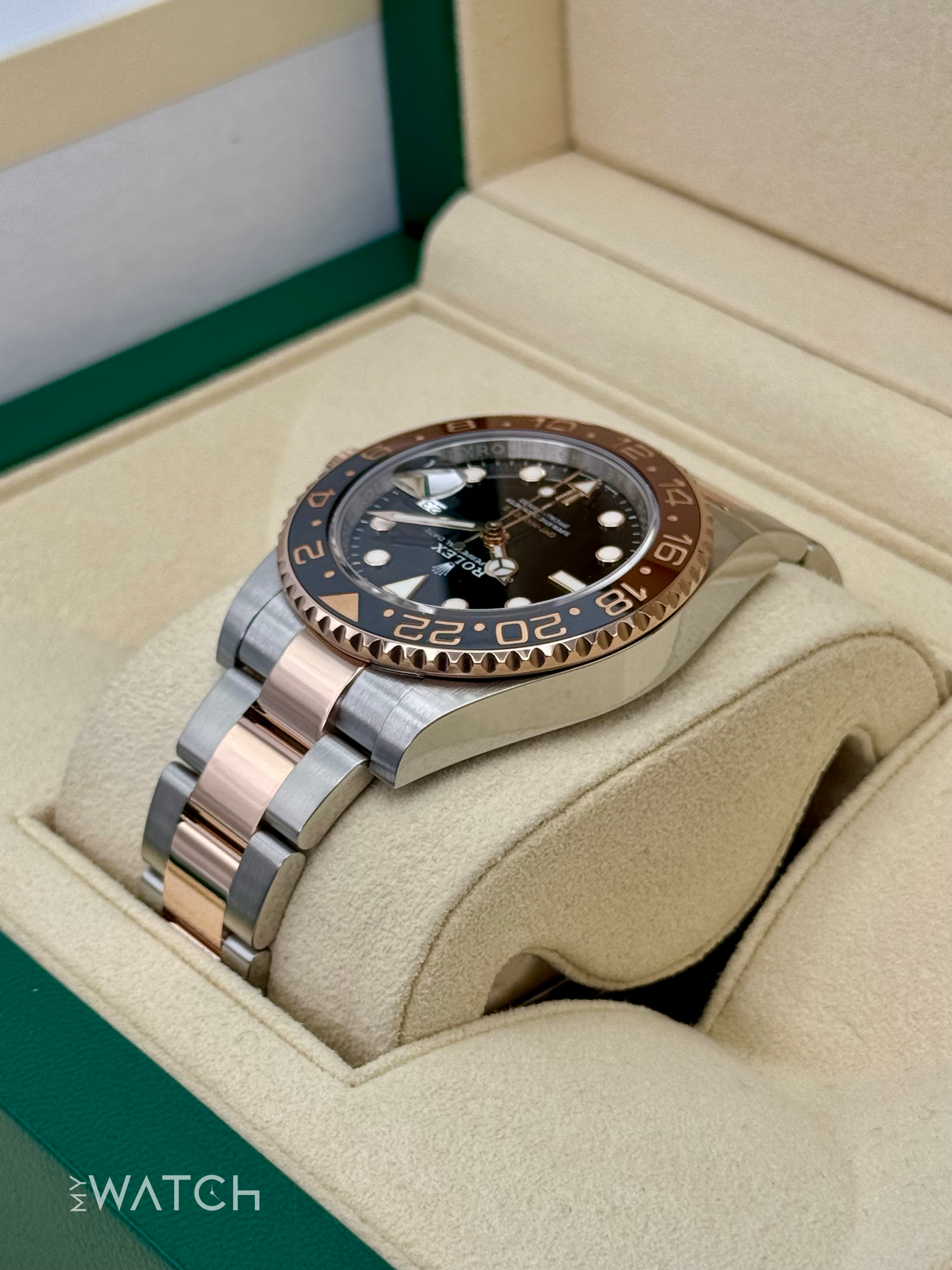 2022 Rolex GMT-Master II "Rootbeer" 40mm 126711CHNR Two-Tone - MyWatchLLC
