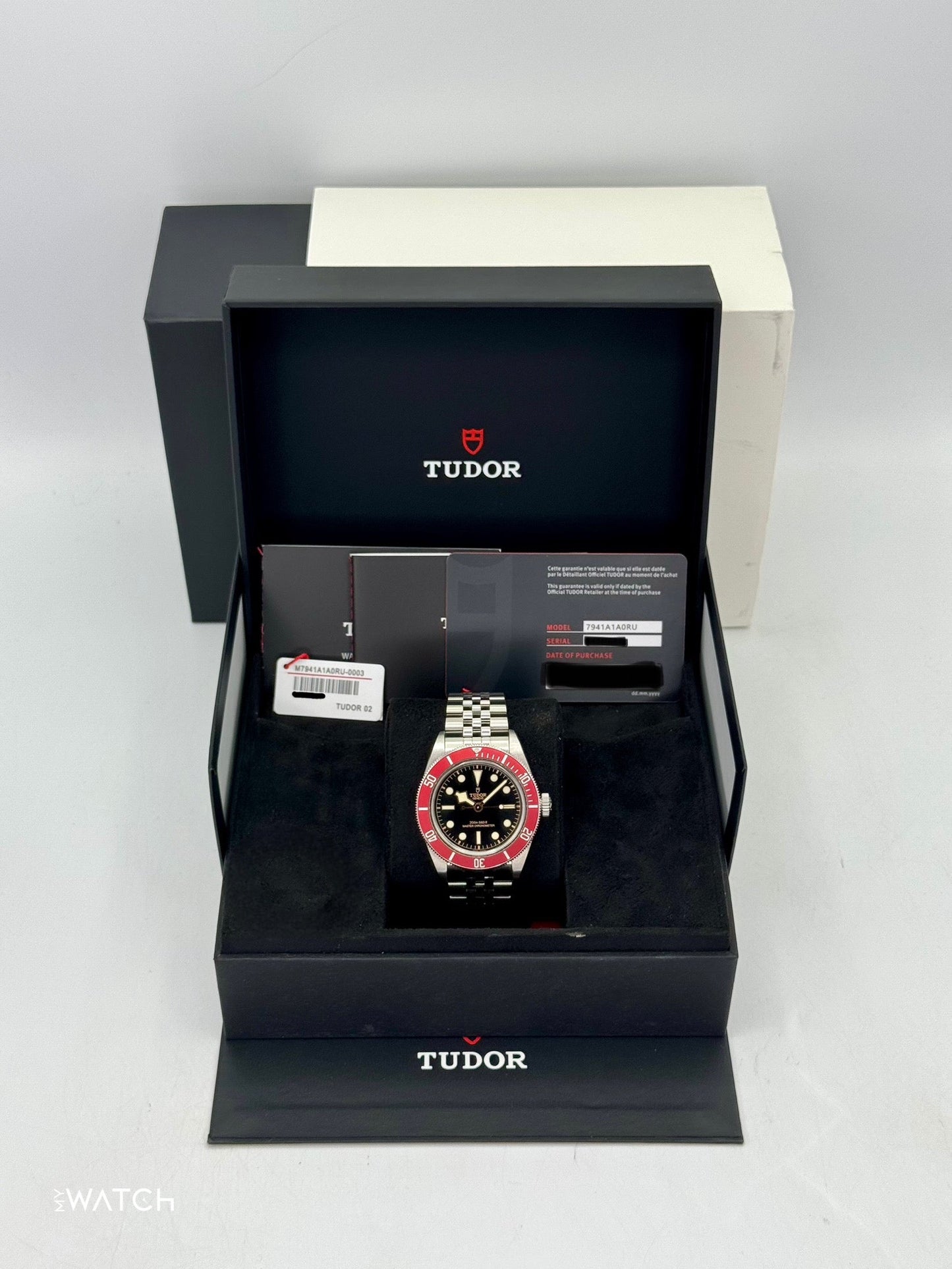 NEW 2024 Tudor Black Bay 41mm 7941A1A0RU Stainless Steel Black Dial