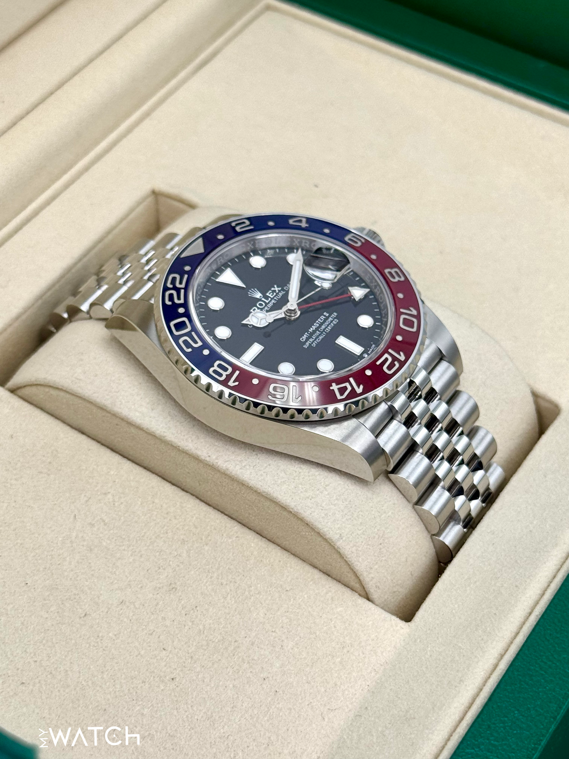 NEW 2025 Rolex GMT-Master II "Pepsi" 40mm 126710BLRO Jubilee - MyWatchLLC