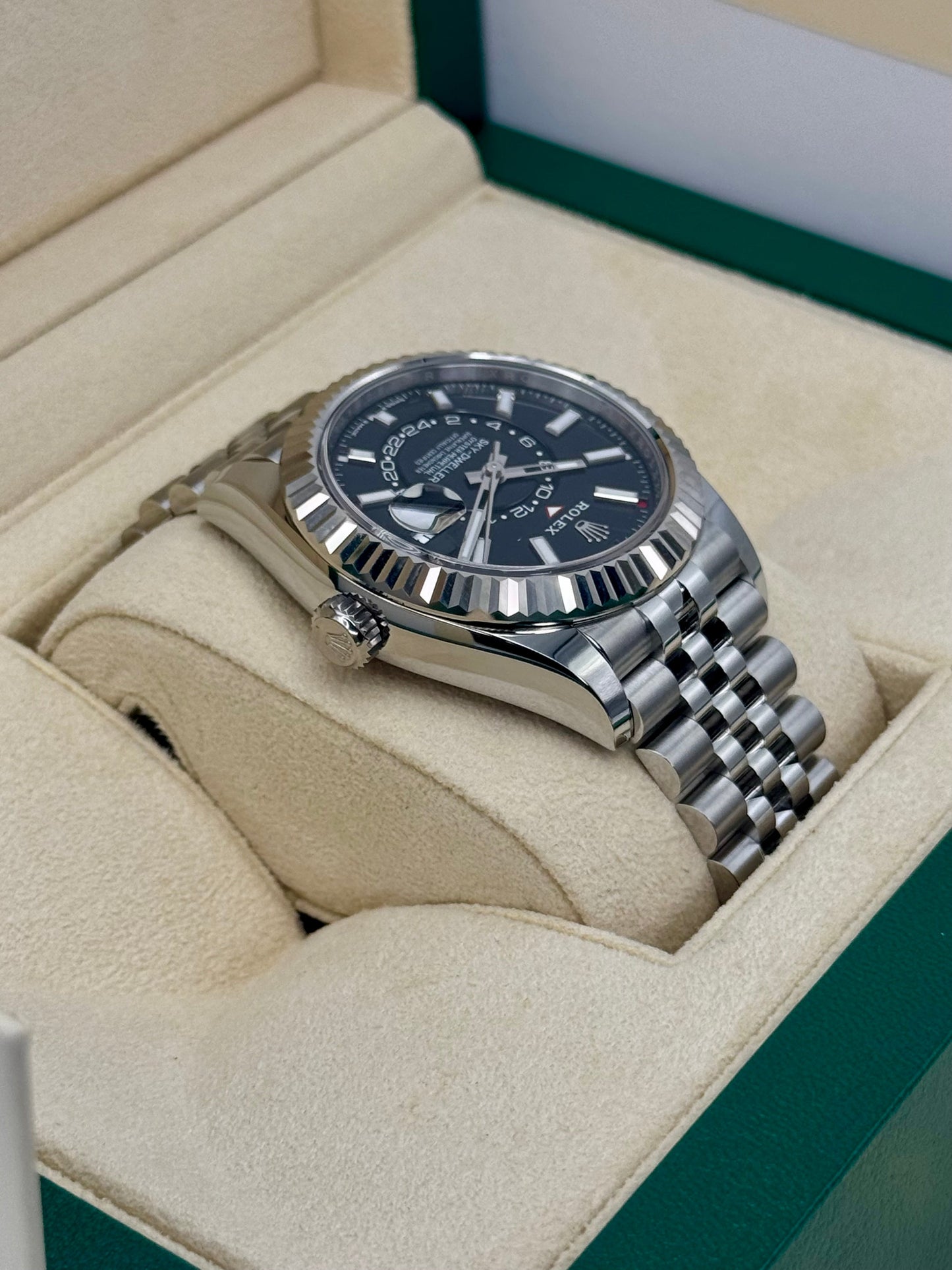 NEW 2025 Rolex Sky-Dweller 42mm 336934 Jubilee Black Dial - MyWatchLLC