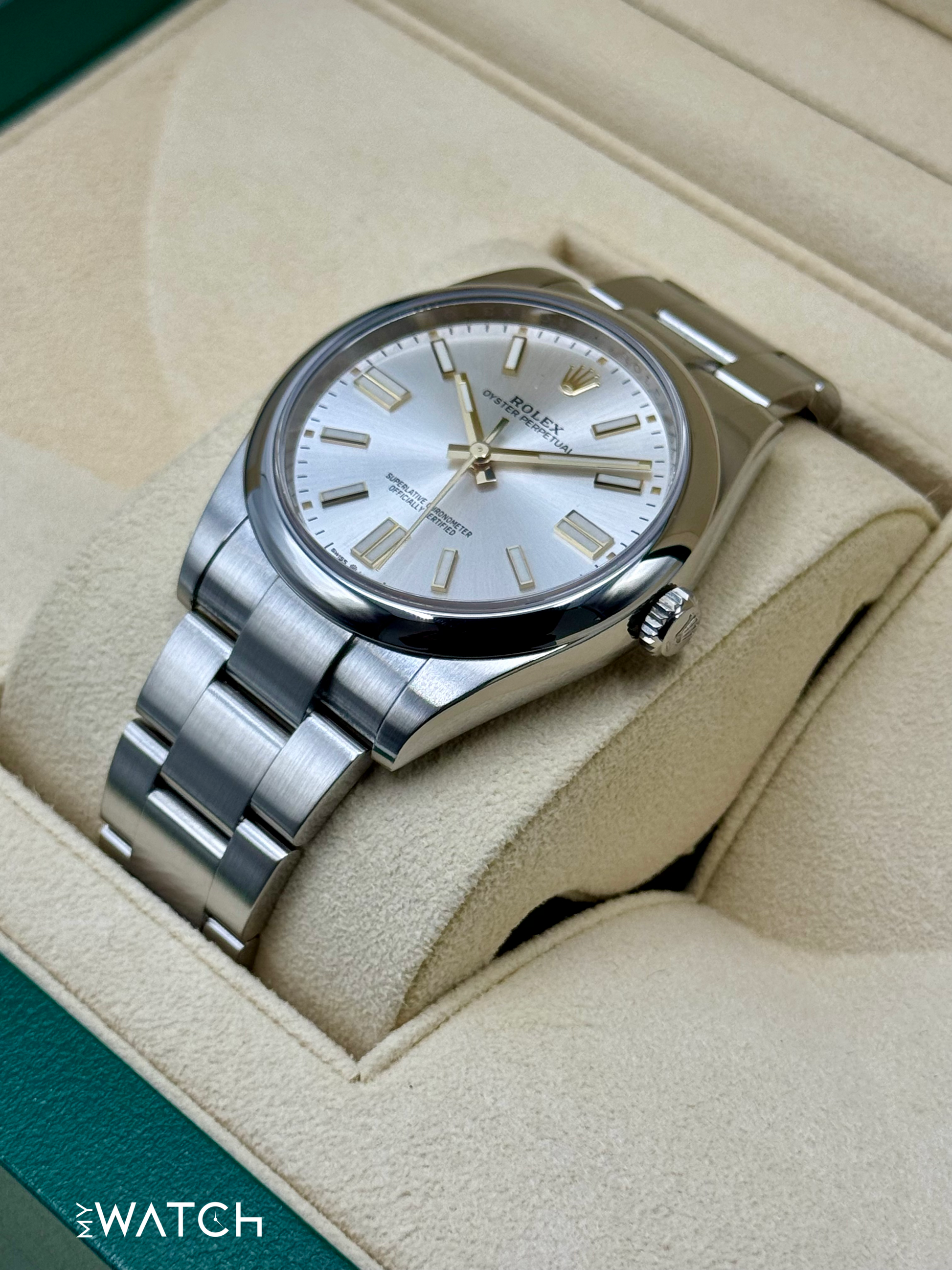 2023 Rolex Oyster Perpetual 41mm 124300 Silver Dial - MyWatchLLC