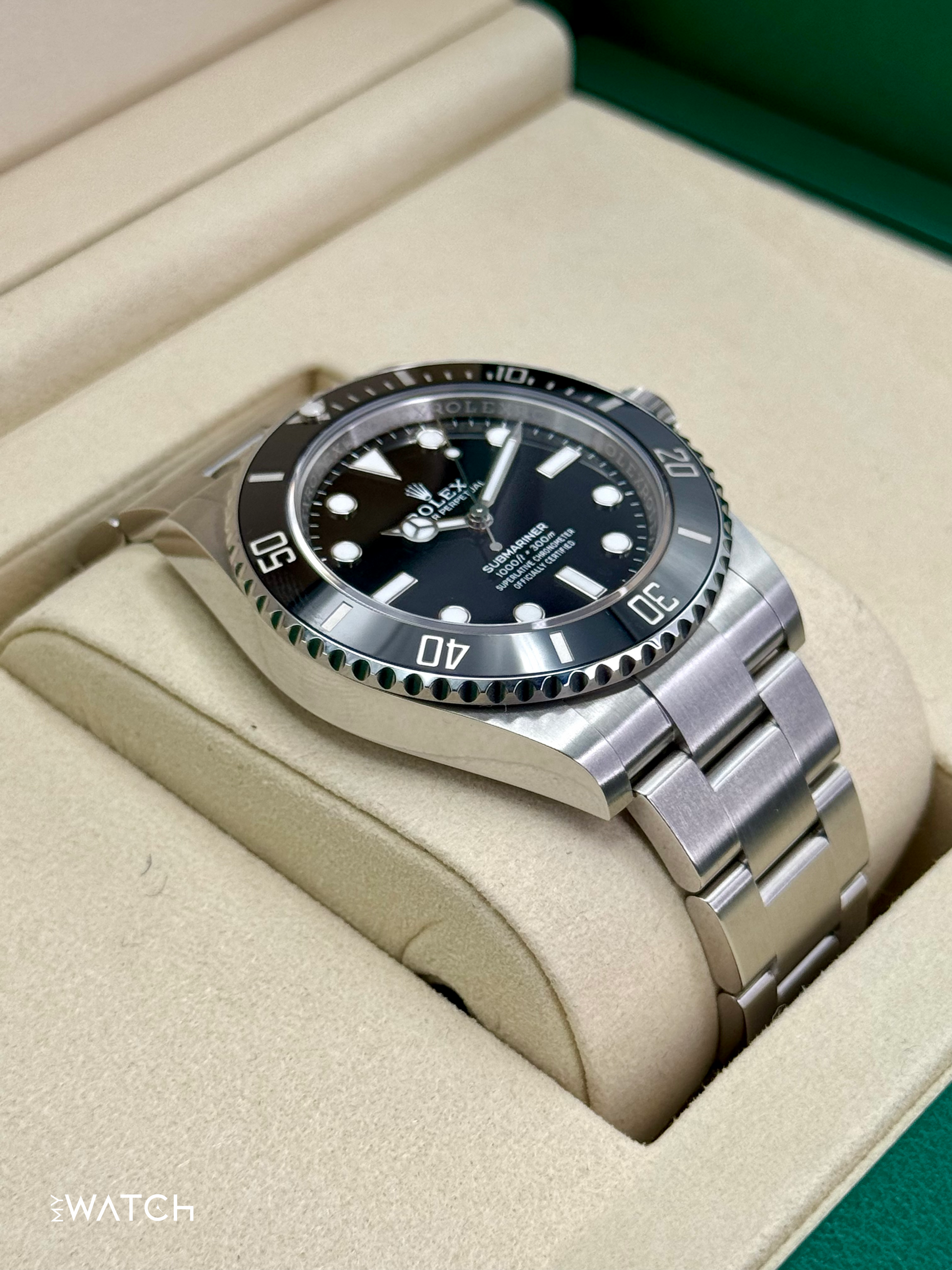 NEW 2025 Rolex Submariner 41mm 124060 Stainless Steel Black Dial - MyWatchLLC
