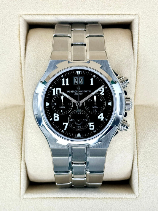Vacheron Constantin Overseas Chrono 40mm 49140/423A-8886 Black Dial - MyWatchLLC