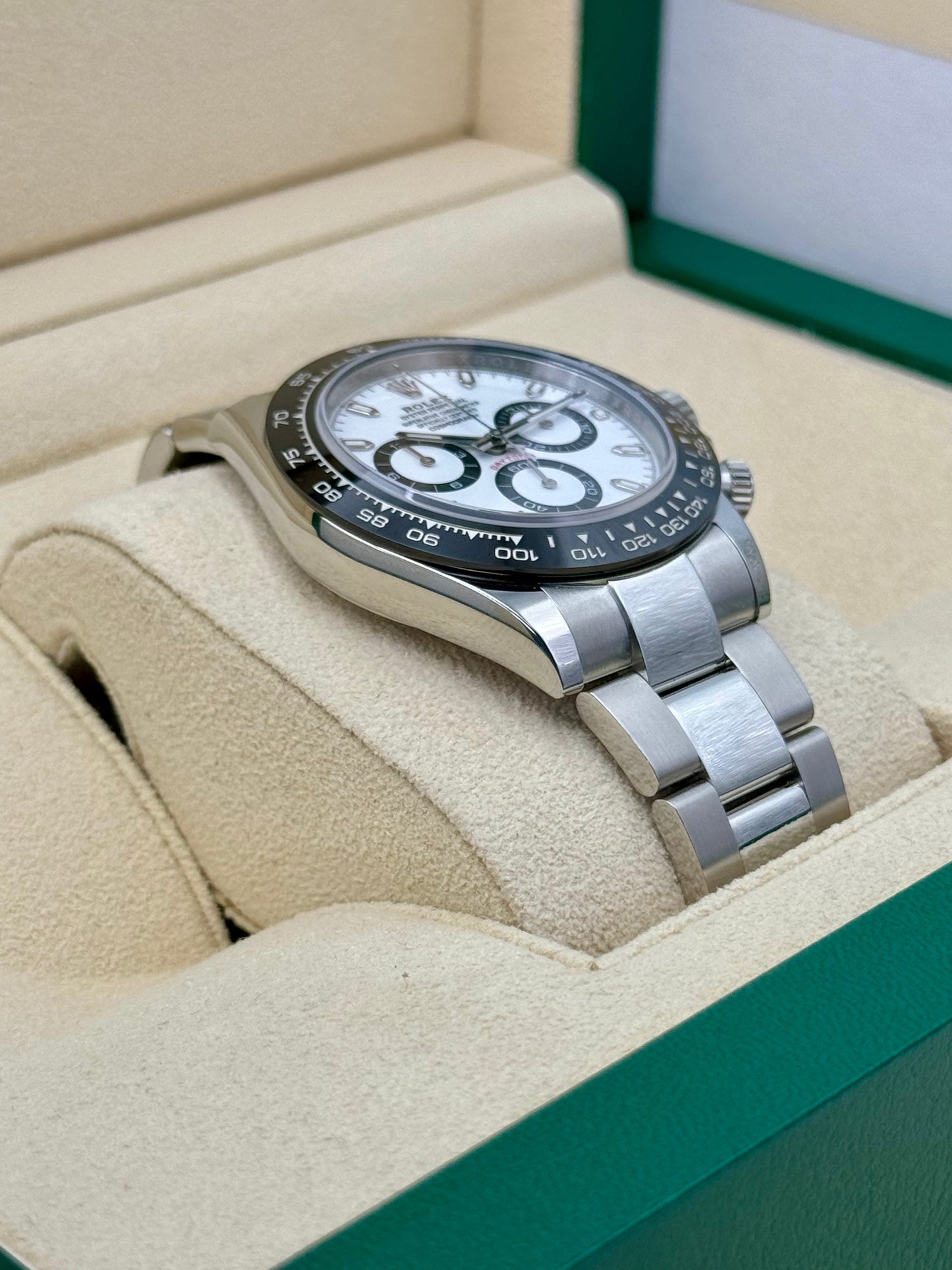 NEW 2022 Rolex Daytona 40mm 116500LN Stainless Steel Panda Dial - MyWatchLLC
