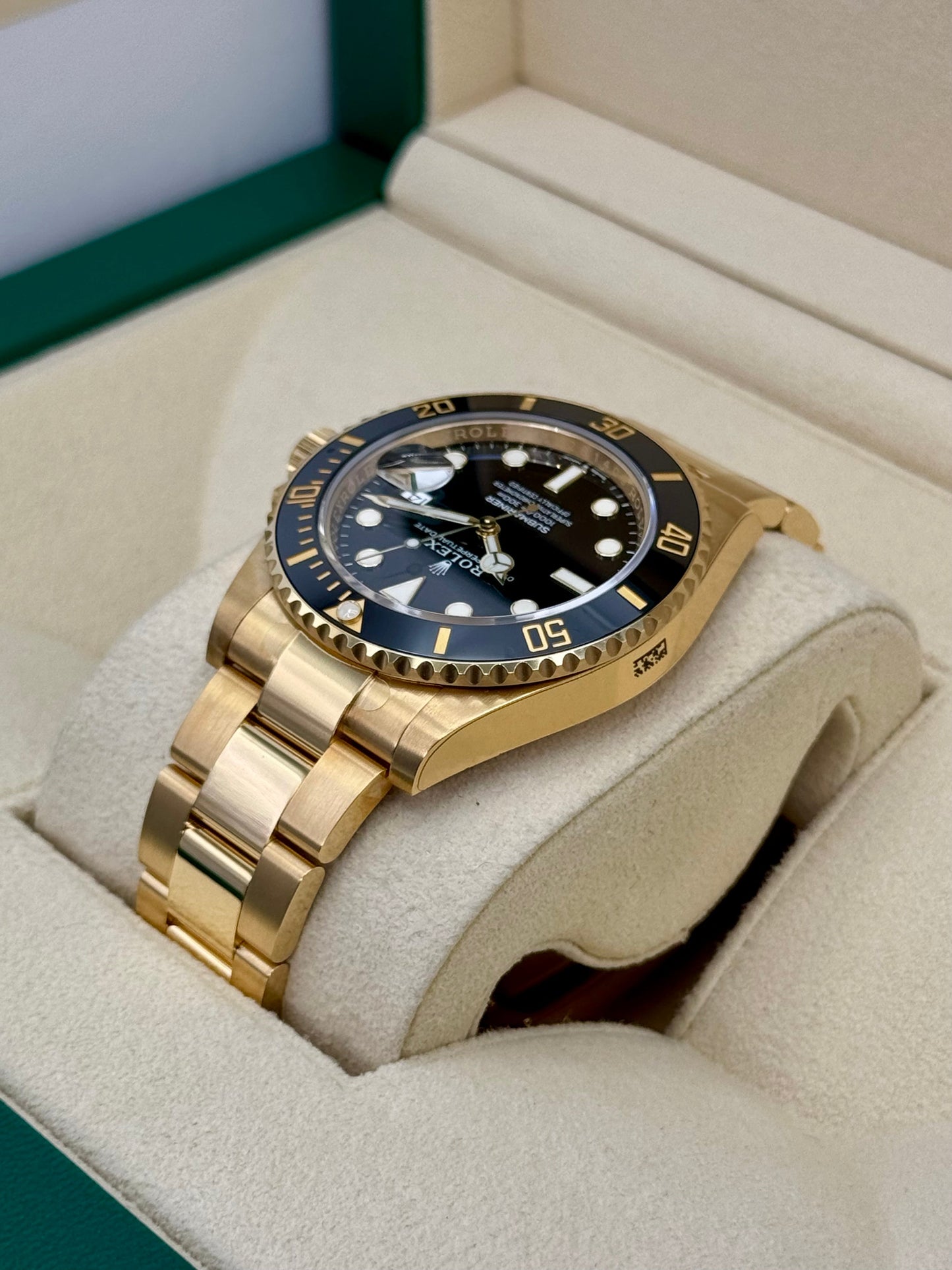 2021 Rolex Submariner 41mm 126618LN Yellow Gold Black Dial - MyWatchLLC