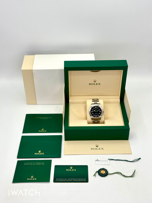 2024 Rolex Air-King 40mm 126900 Stainless Steel Black Dial - MyWatchLLC