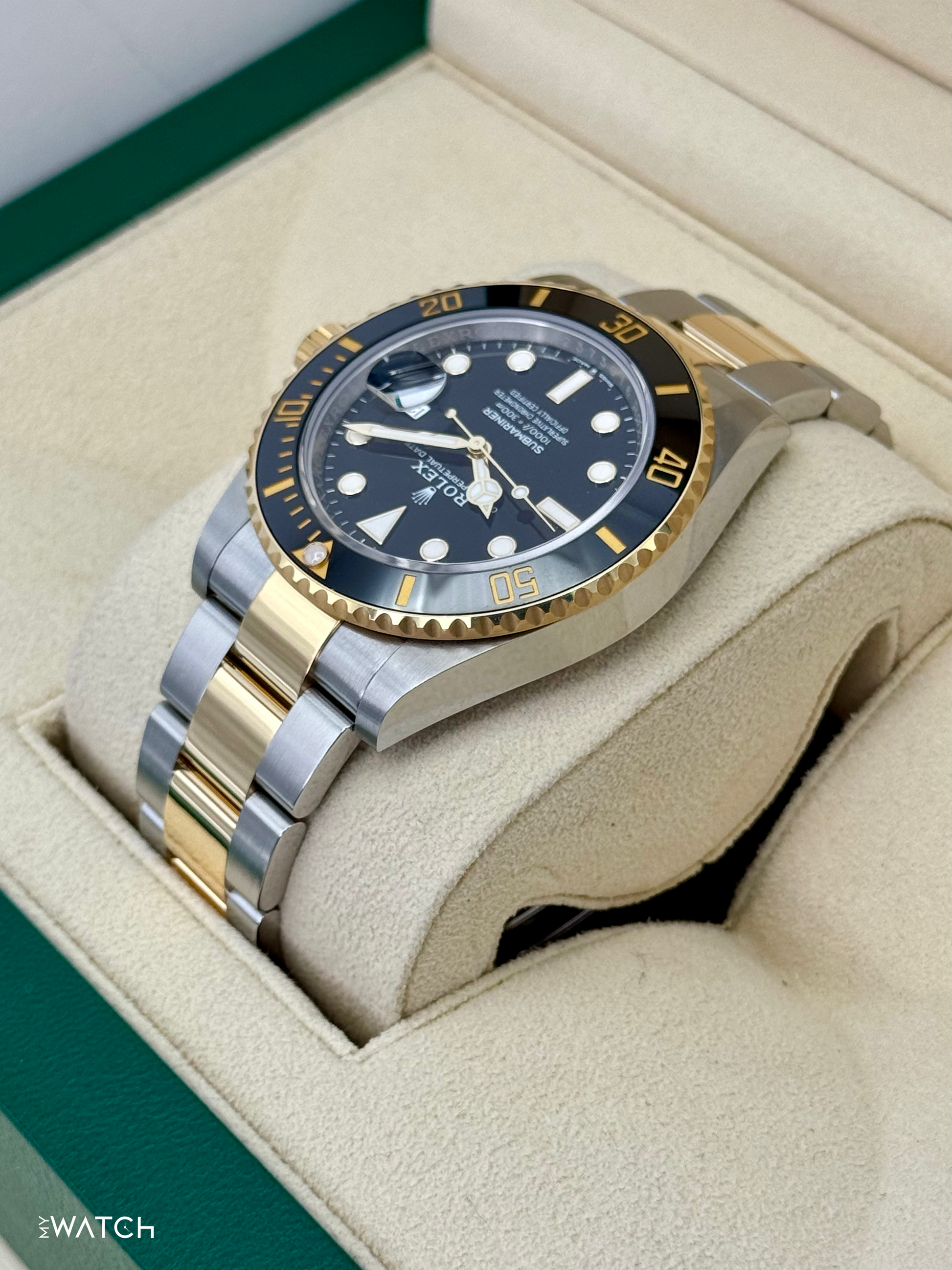 2024 Rolex Submariner 41mm 126613LN Two-Tone Black Dial - MyWatchLLC