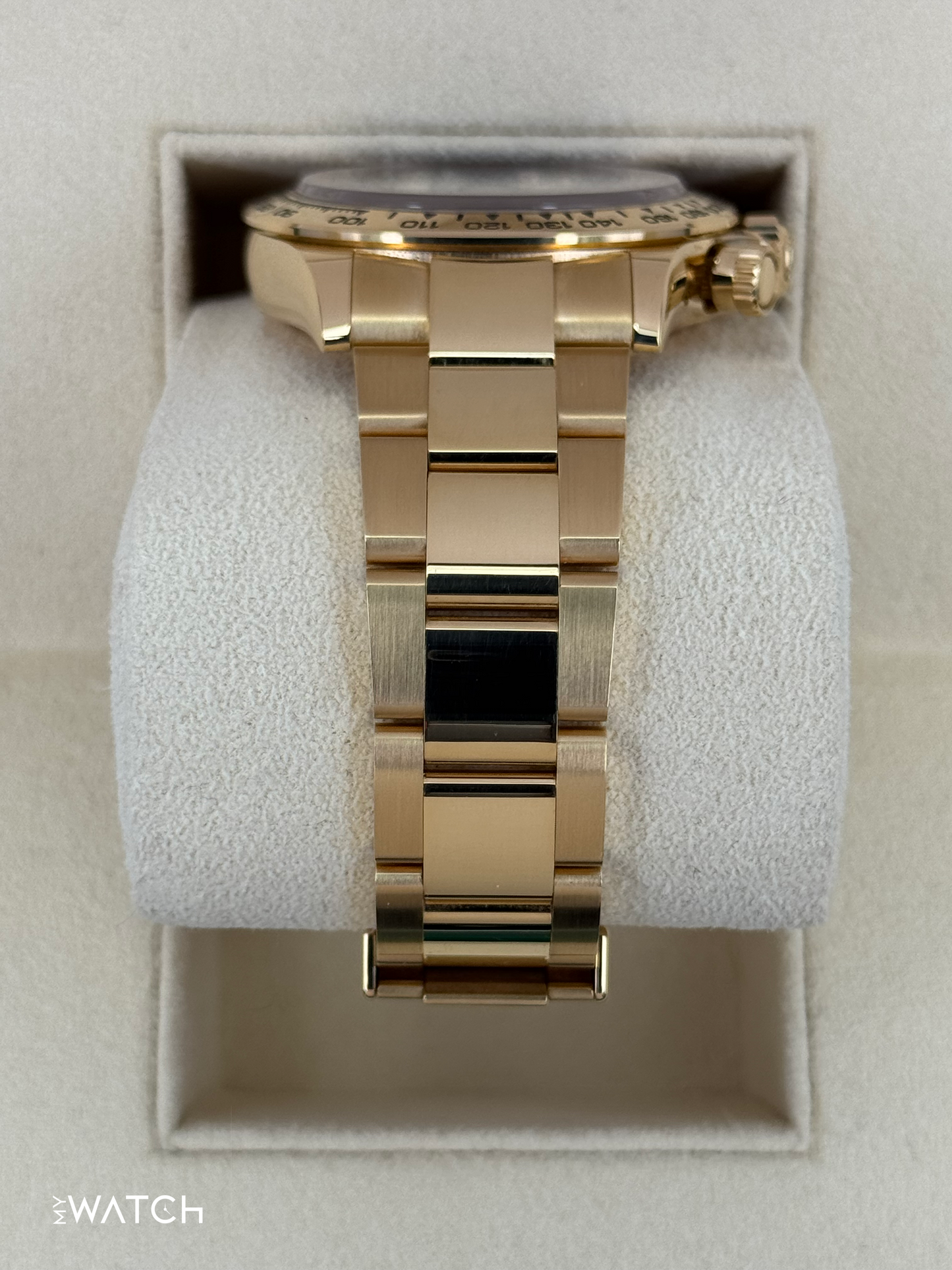 2023 Rolex Daytona "Paul Newman" 40mm 116508 Yellow Gold Black Dial - MyWatchLLC